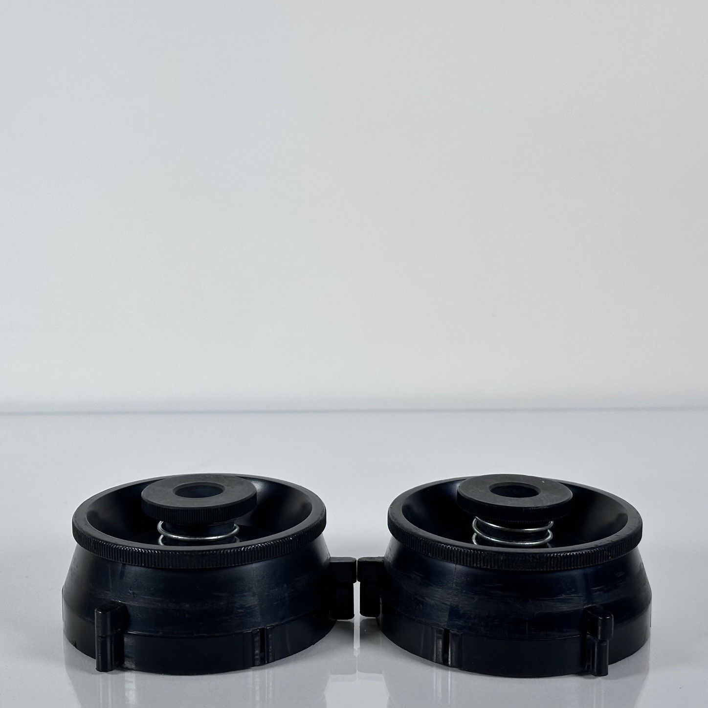 Vintage VIF International Hub Adapter Pair NAB for Reel to Reel Fits Ampex Otari