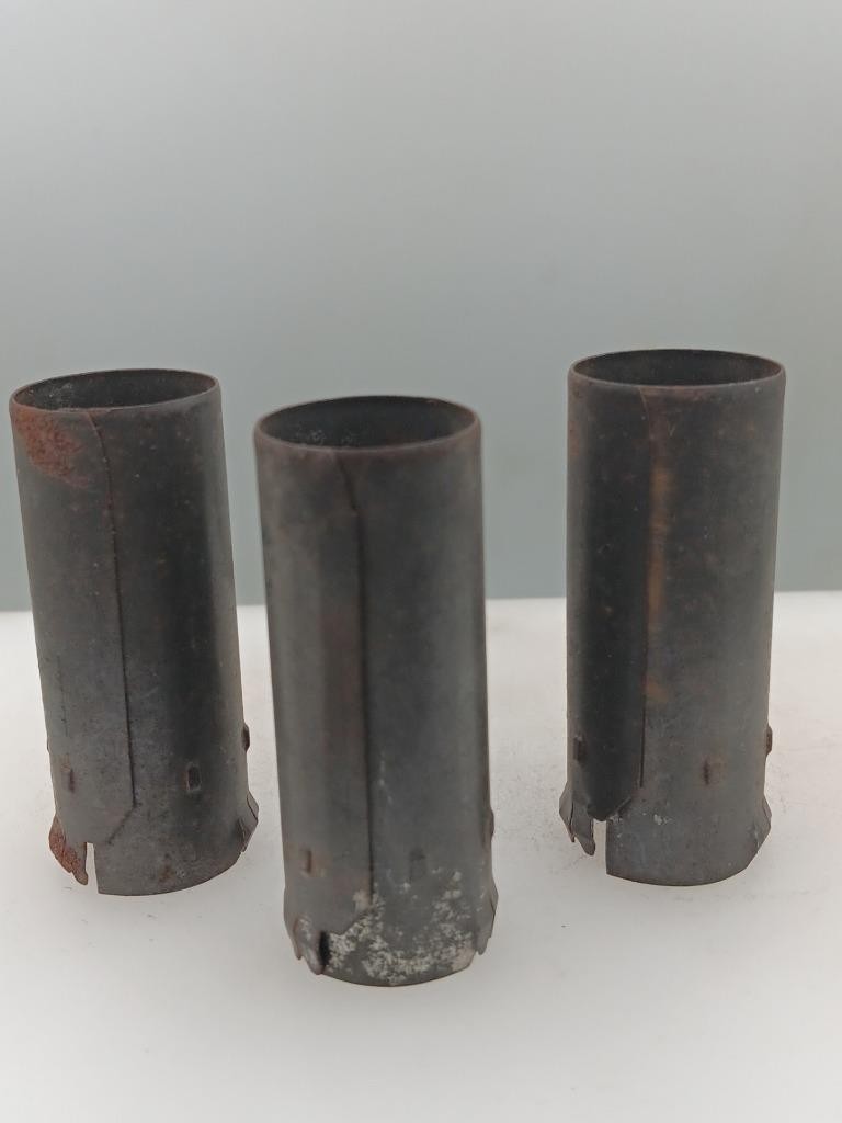 Set of Three 2 1/8″ 7-Pin Tube Heat Shields Serious Tubes U237