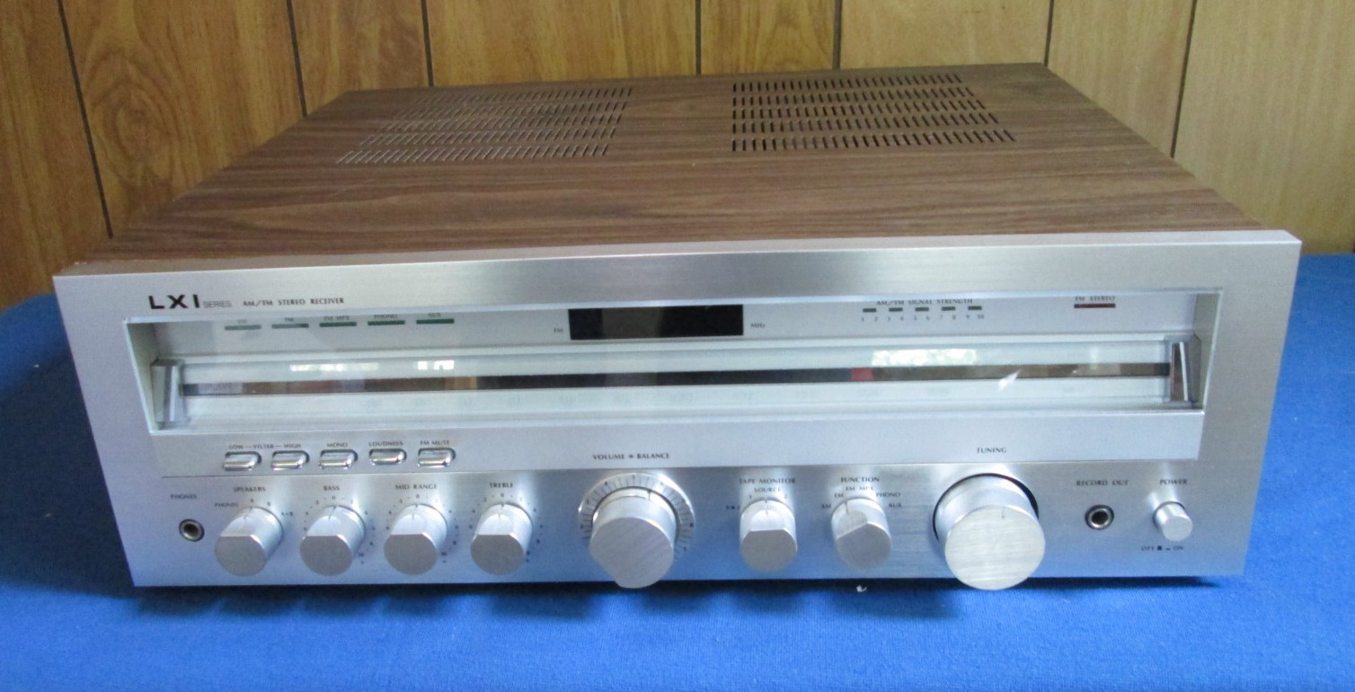SEARS LXI Stereo Receiver 564.92581050 ALWAYS ON READ !!!!