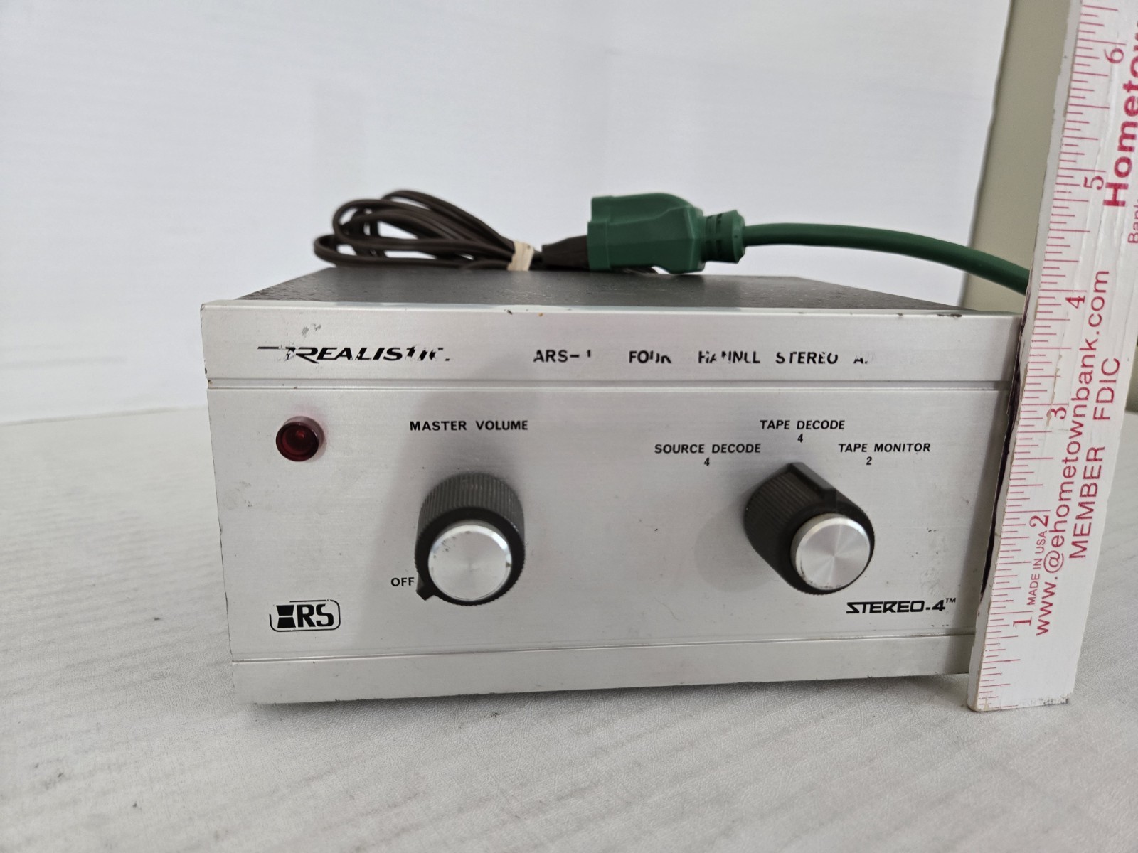 Realistic Electro-Voice ARS4- 4 Channel Stereo Speaker Adapter FREE SHIPPING