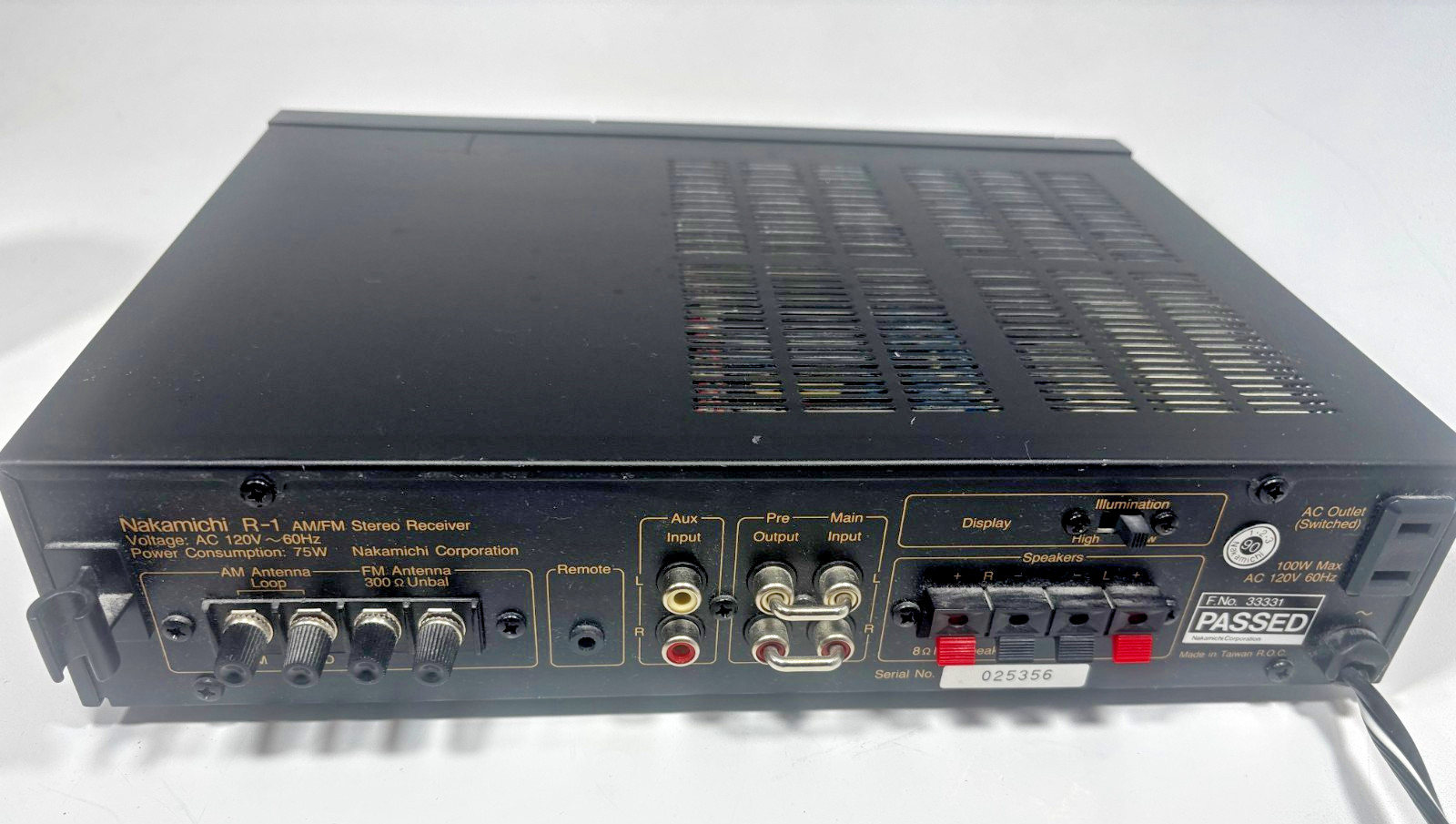 Nakamichi R-1 AM/FM Stereo Receiver Mini System Compact – Excellent Seldom Used