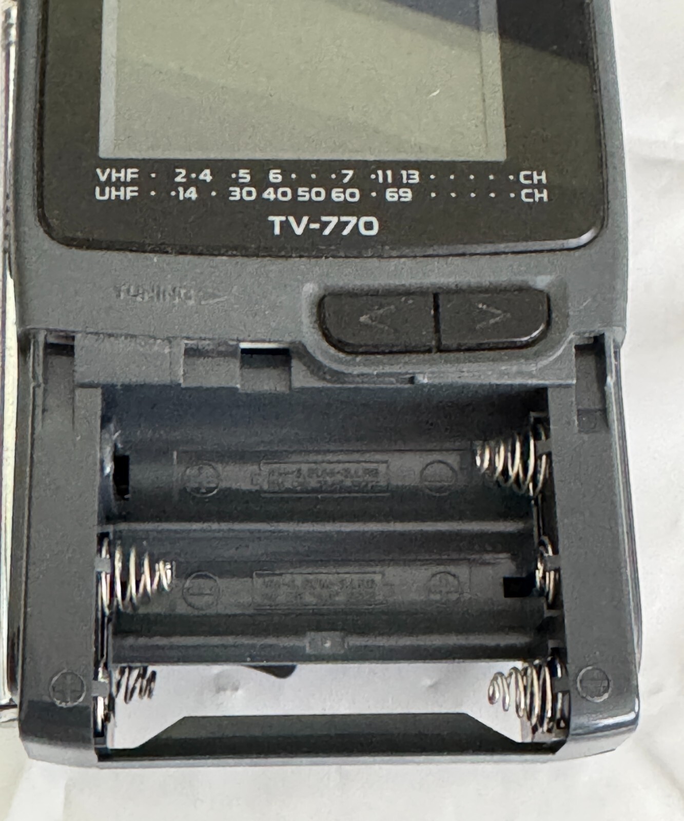 Casio Crystal Vision Pocket Handheld Color TV-770B Portable Television UNTESTED