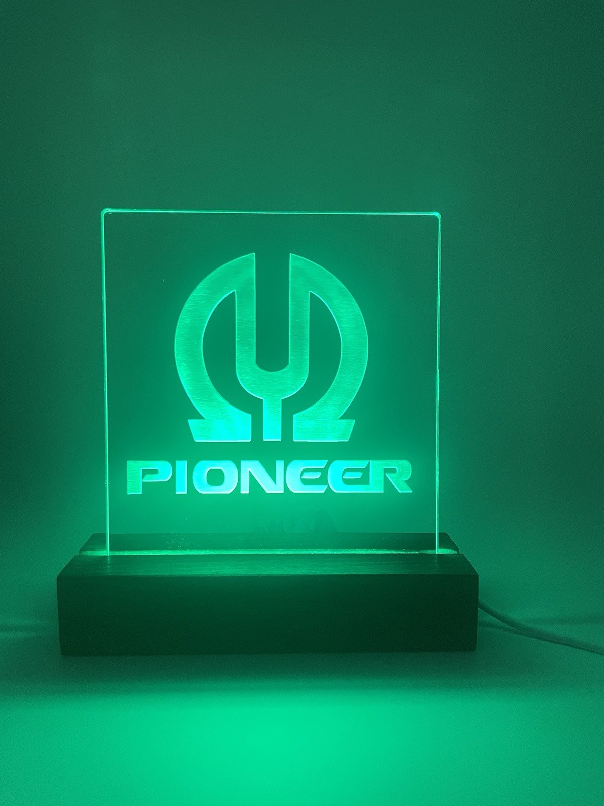 Pioneer SPEC-4 Stereo Power Amplifier Vintage LED Sign