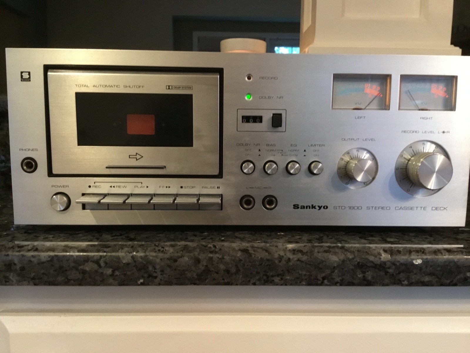 Vintage Sankyo STD-1800 Stereo Cassette Deck