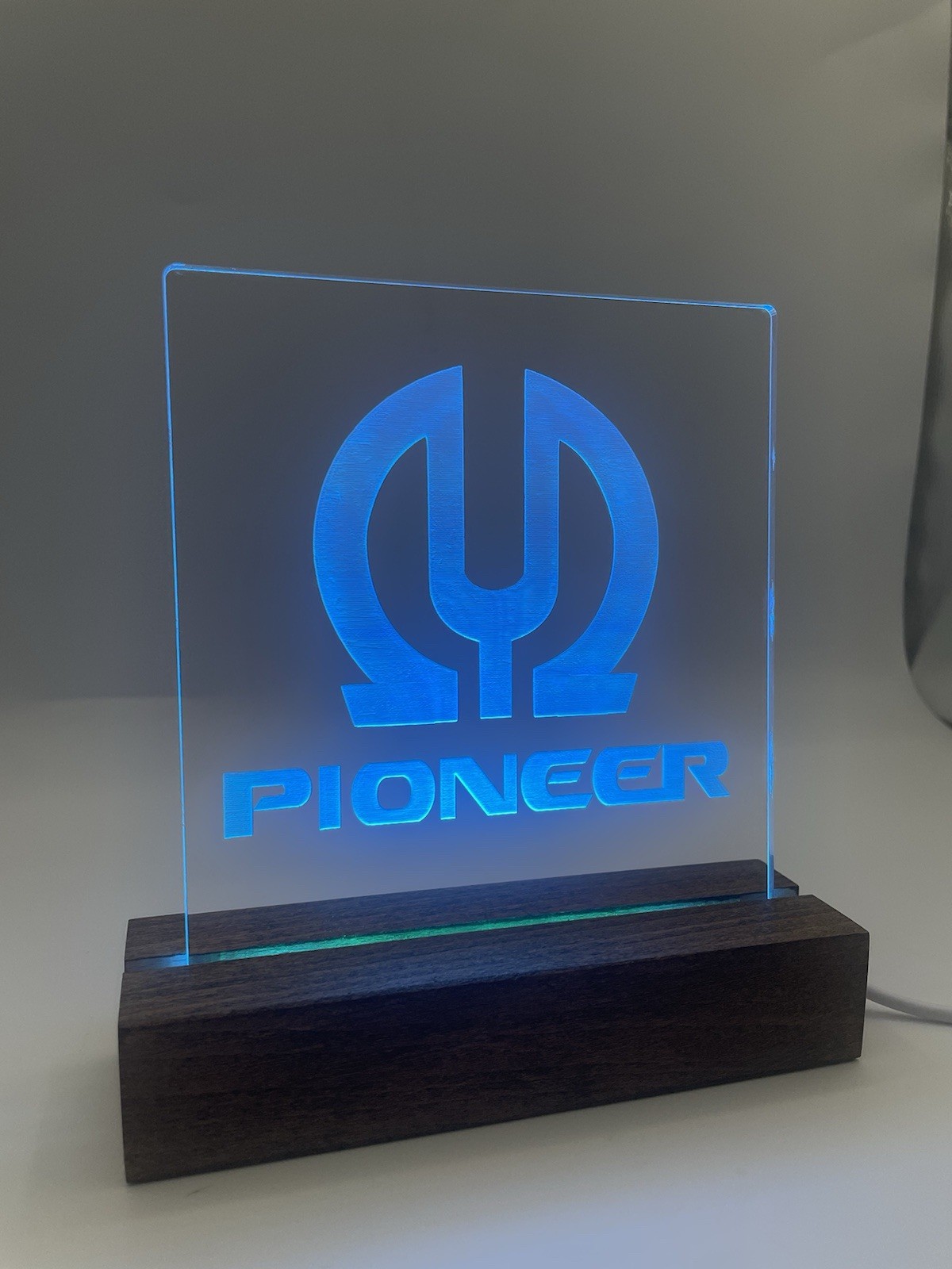 Pioneer SPEC-4 Stereo Power Amplifier Vintage LED Sign