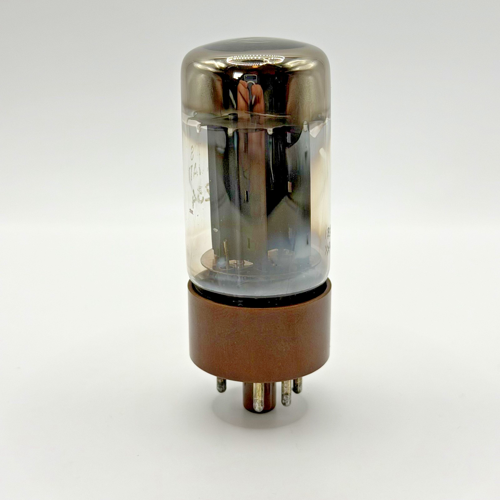 Philips Miniwatt GZ34 5AR4, DD getter f33, Sittary factory year 1959, STRONG