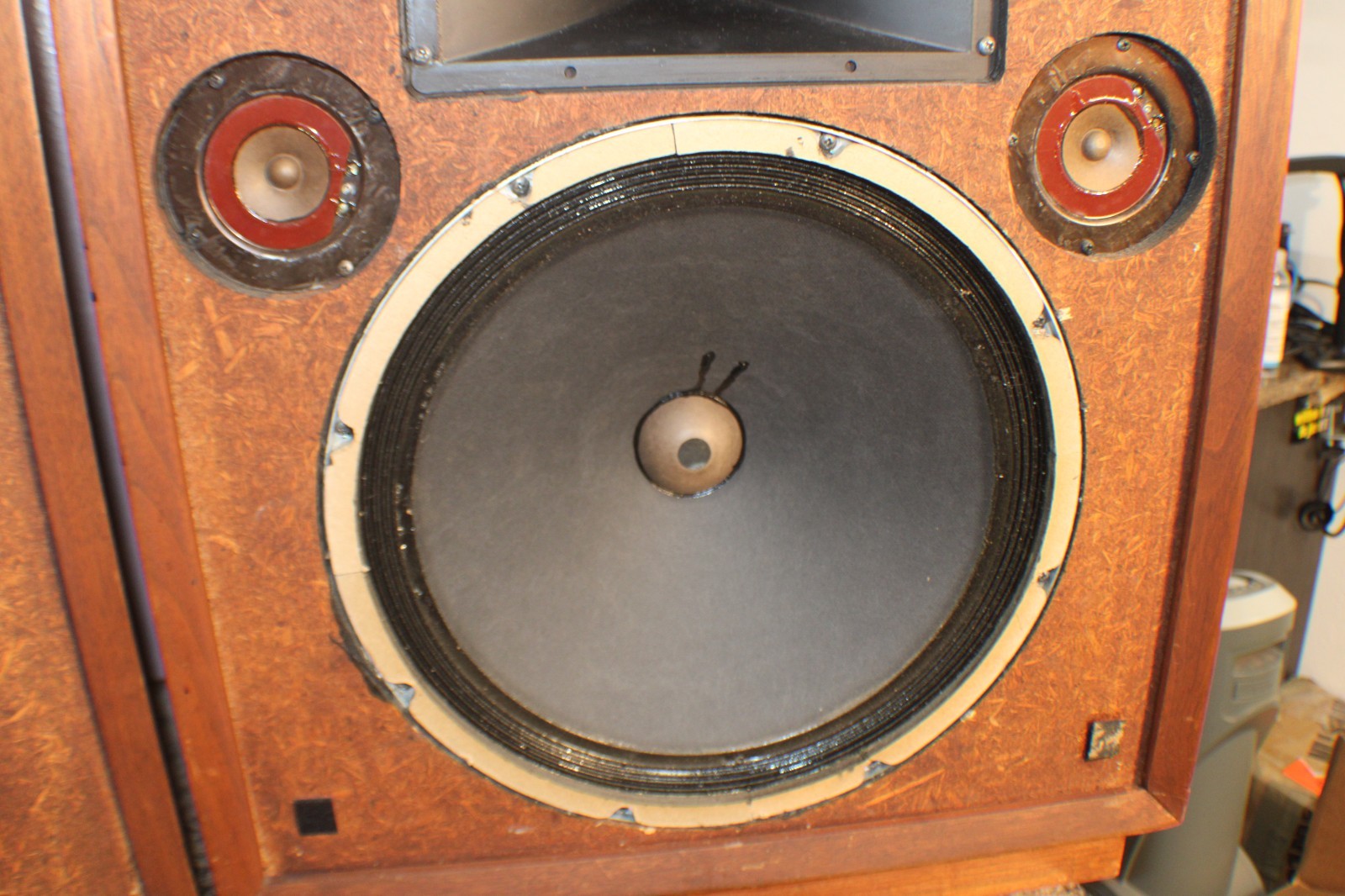 RARE! Pair of 1972 Audio 15 Acoustic Suspension Speakers
