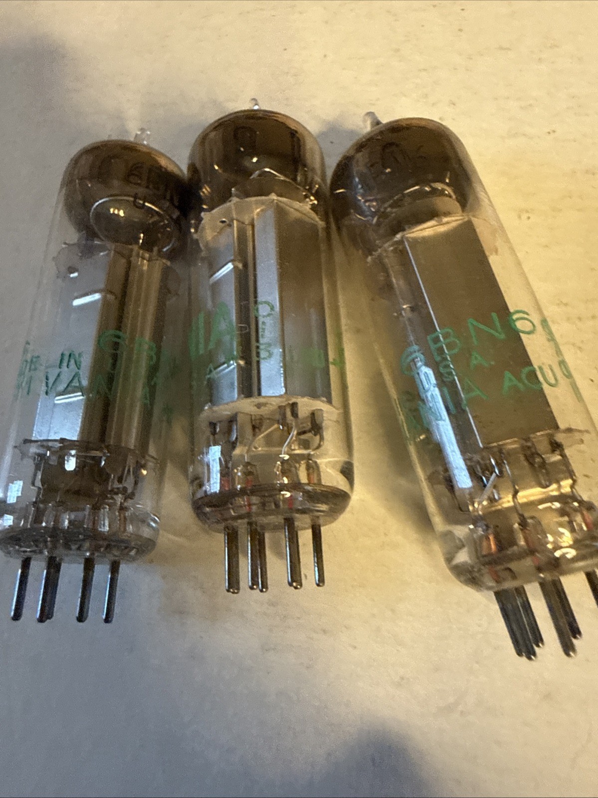 Lot Of 3 Sylvania 6BN6 JHS Electron Tube NOS TU1