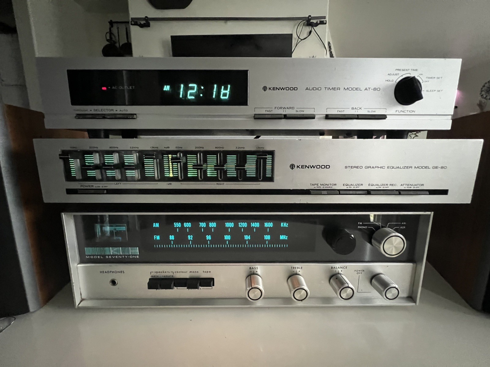Kenwood Model AT-50 Vintage Audio Timer