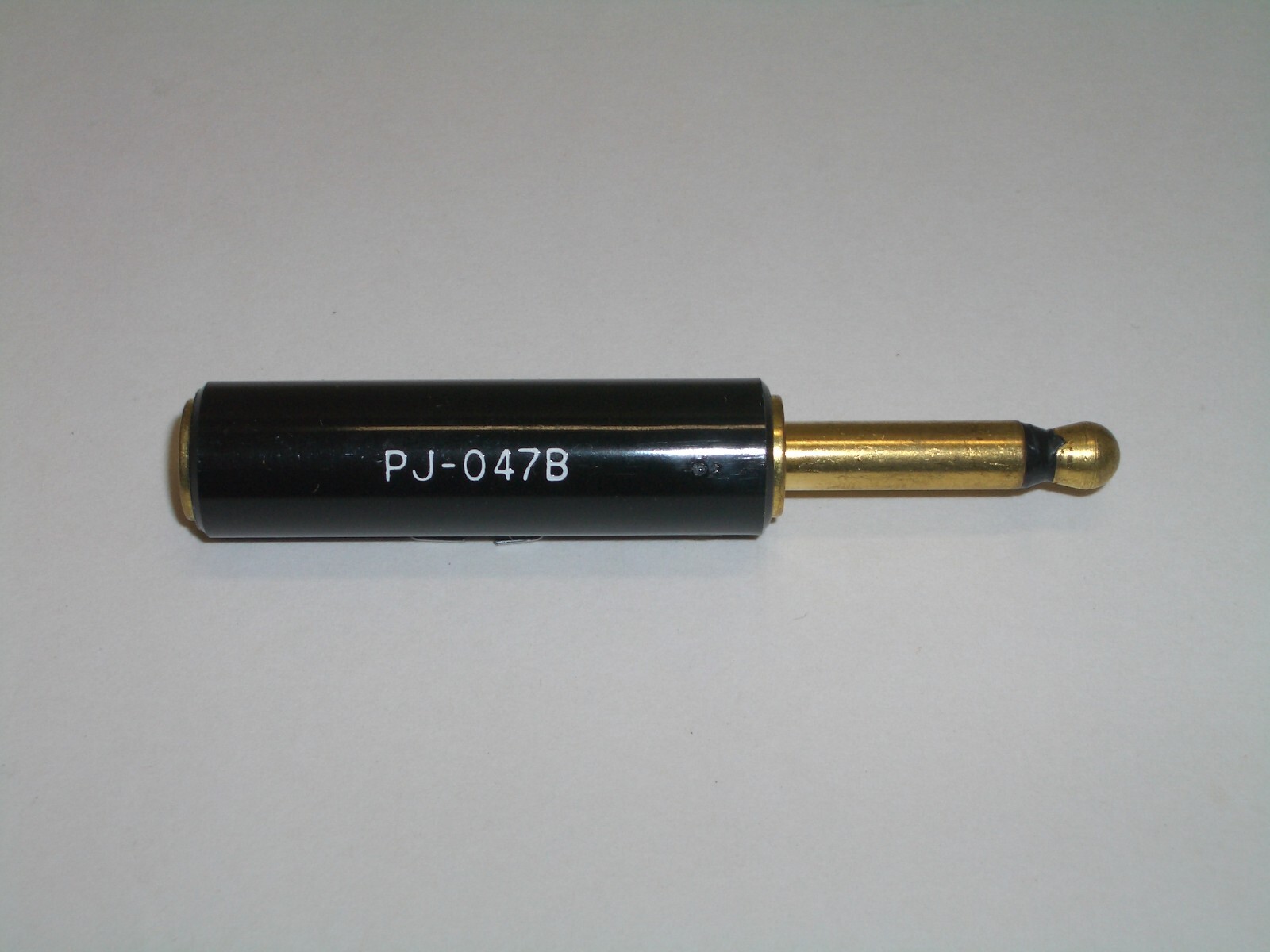 SWITCHCRAFT 420 1/4″ MONO 2 CONDUCTOR MILSPEC M642/1-1 PJ-047B AUDIO PLUG NOS