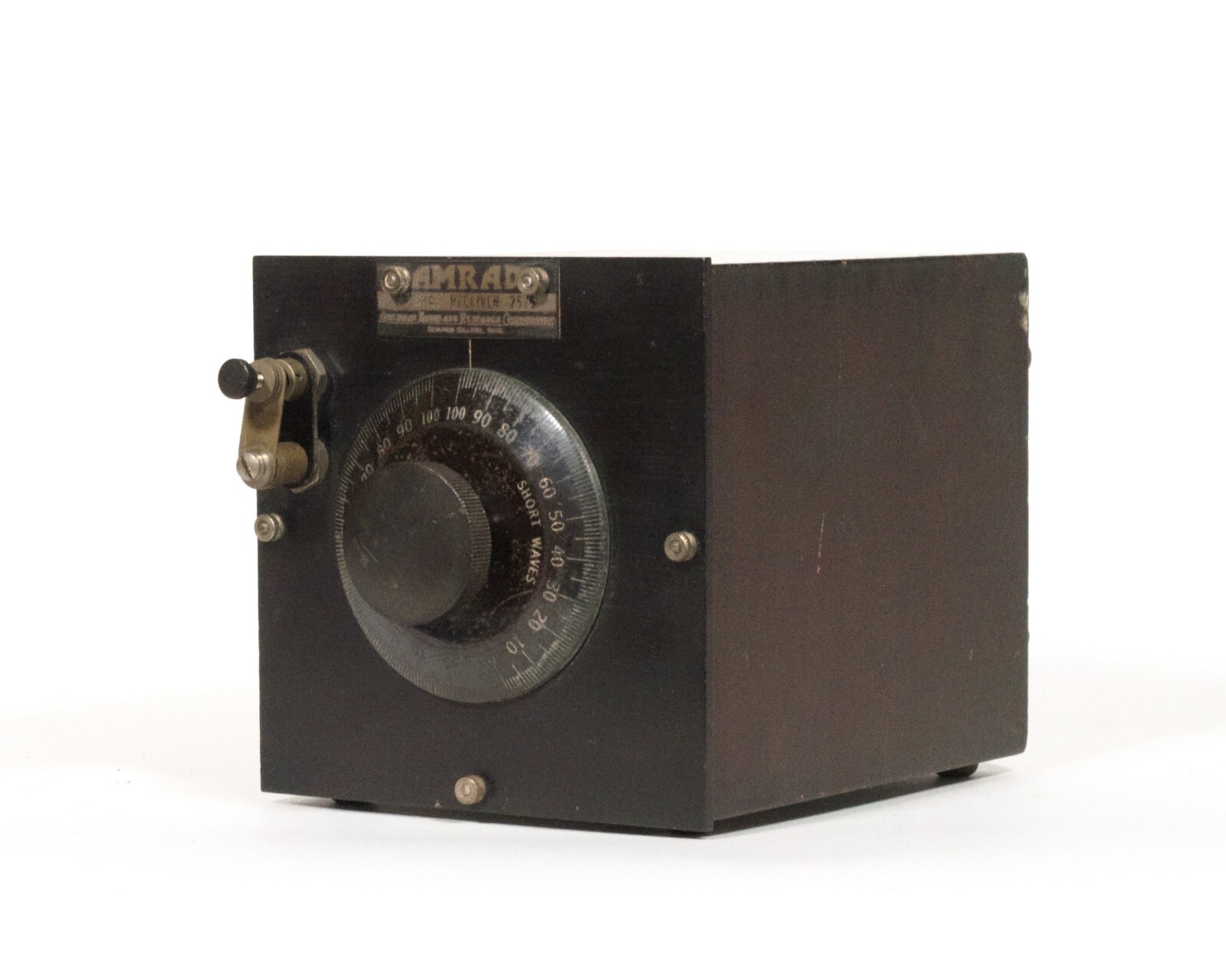 1922 Amrad 2575 Crystal Radio & Matching Amrad 2766 One-Stage Amp * Both Working