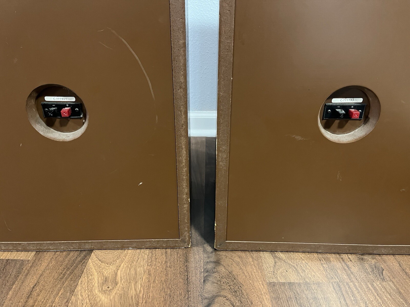 Vintage AVID 103 Floor Speakers Pair (No Grills)