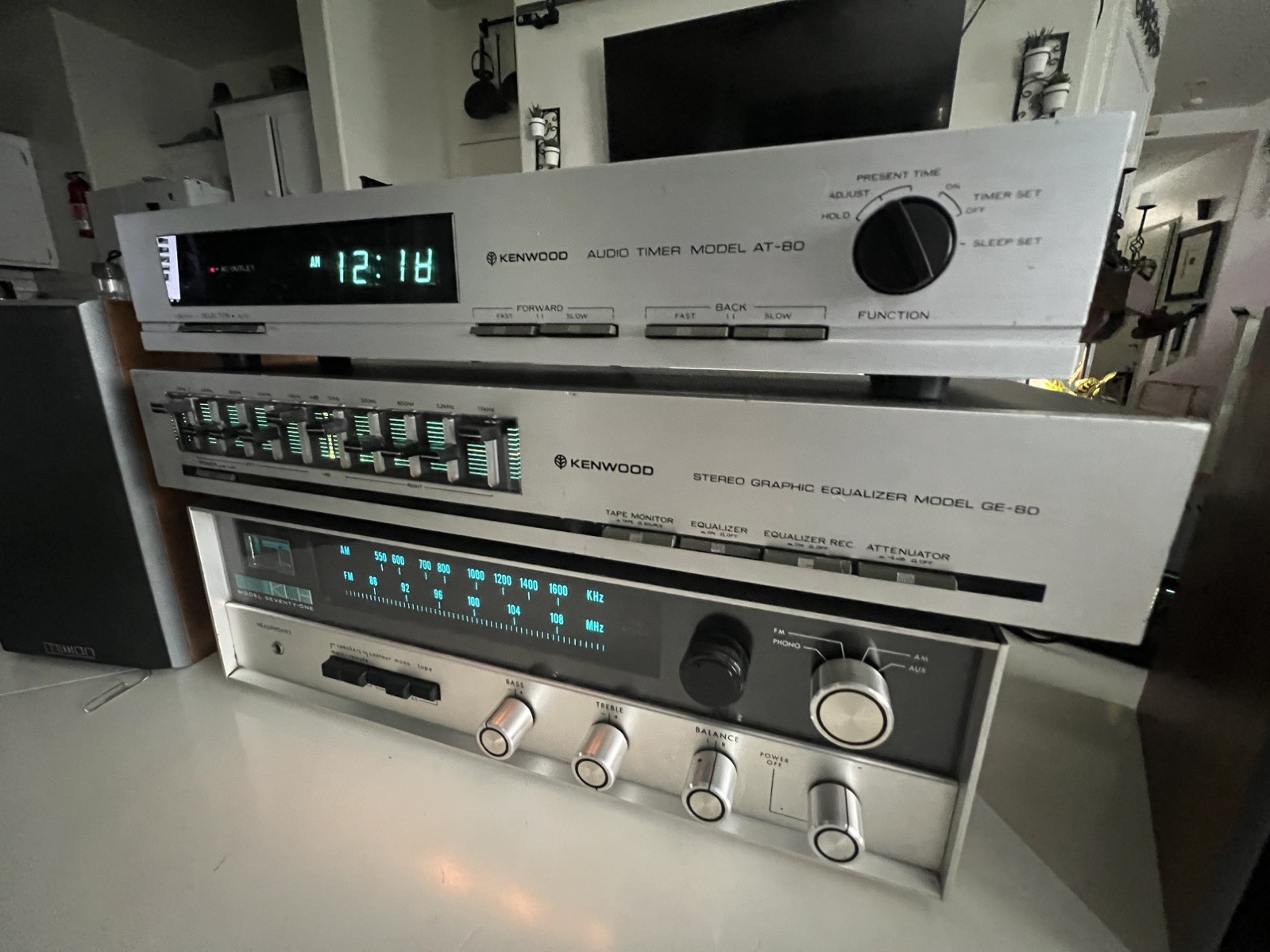 Kenwood Model AT-50 Vintage Audio Timer