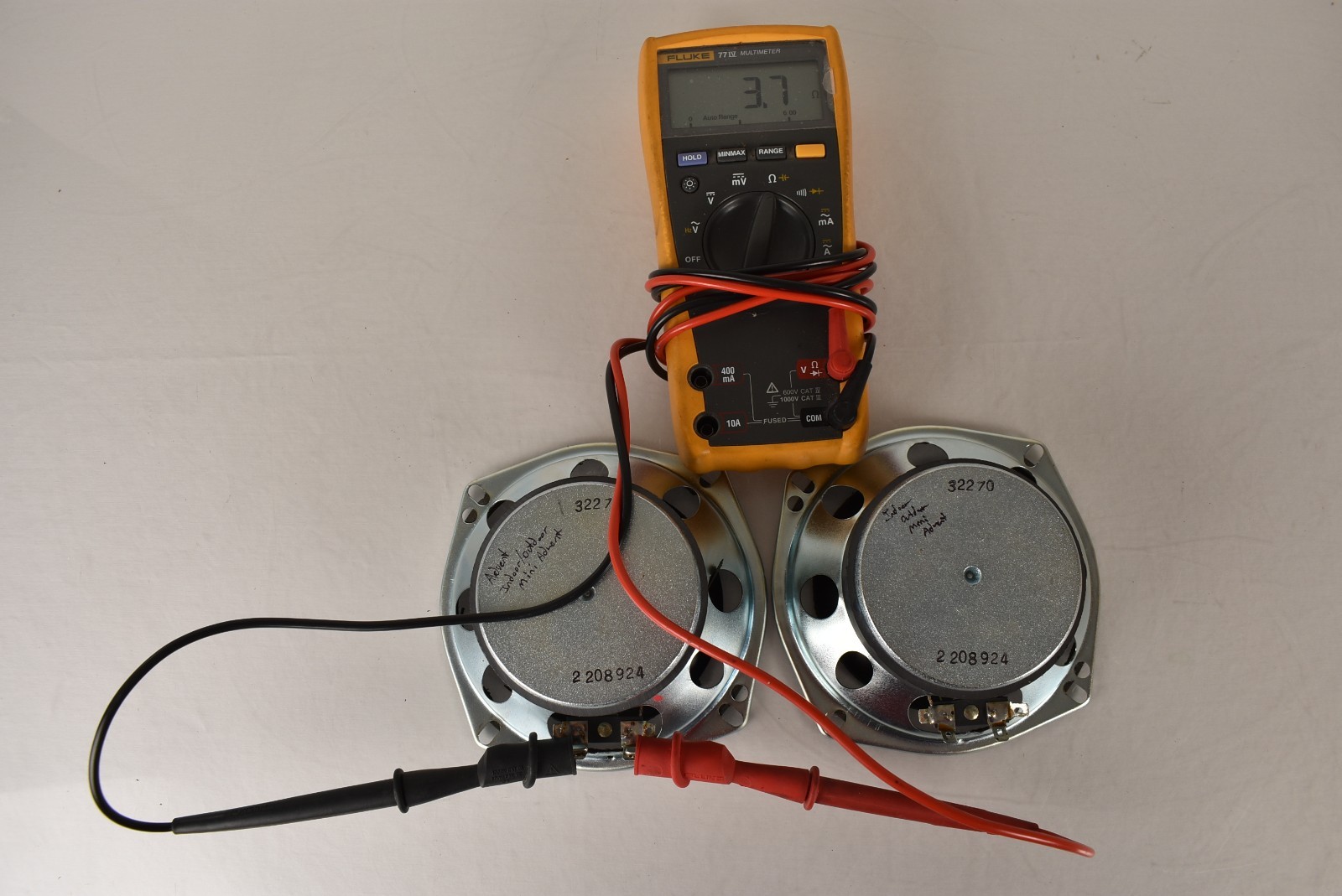 Single ADVENT “Indoor/Outdoor Mini Advent” Speaker Mid Woofer for PARTS/REPAIR