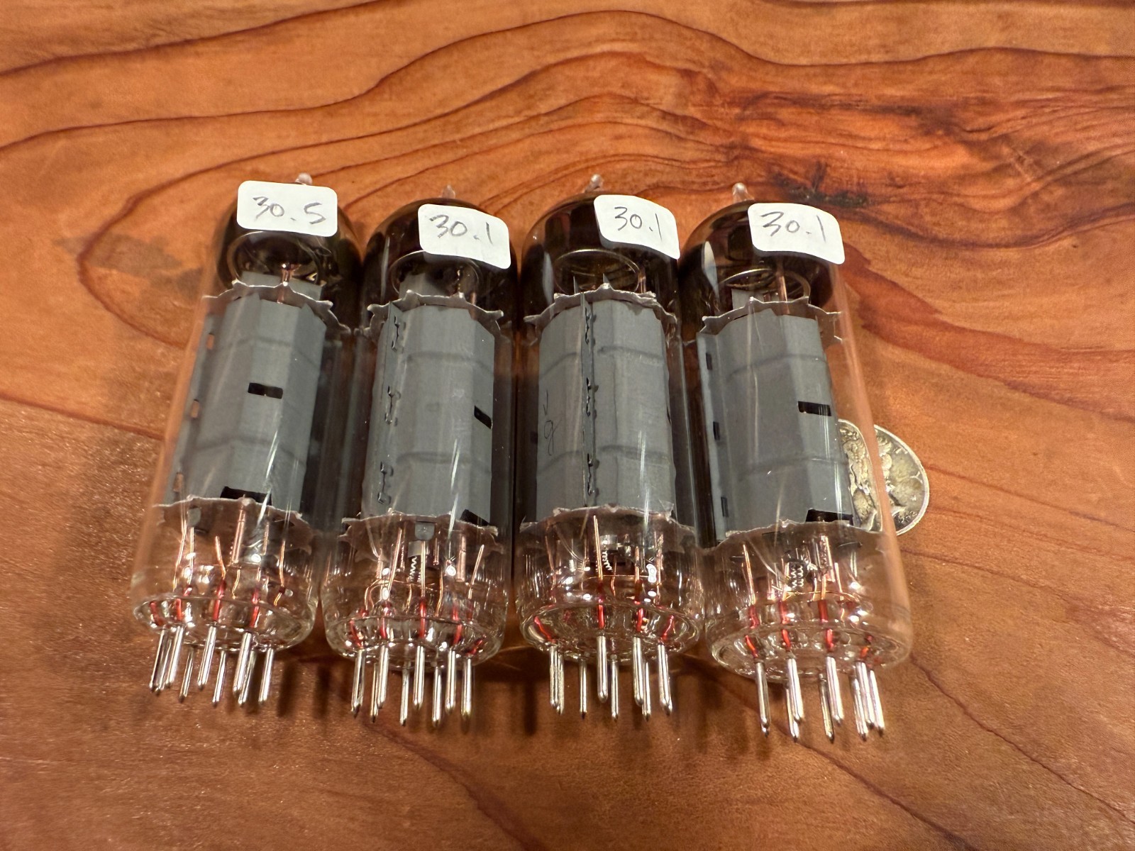 Brand New JJ EL84 / 6BQ5 Matched Quad (4) Power Tubes – Maxi Matcher Tested