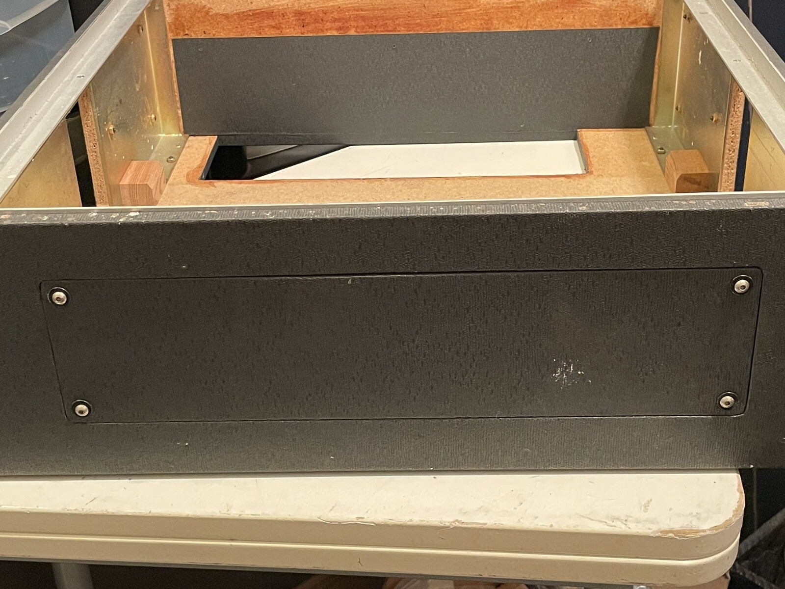 Studer/Revox reel-to-reel tape recorder housing cabinet OEM enclosure 20×20″