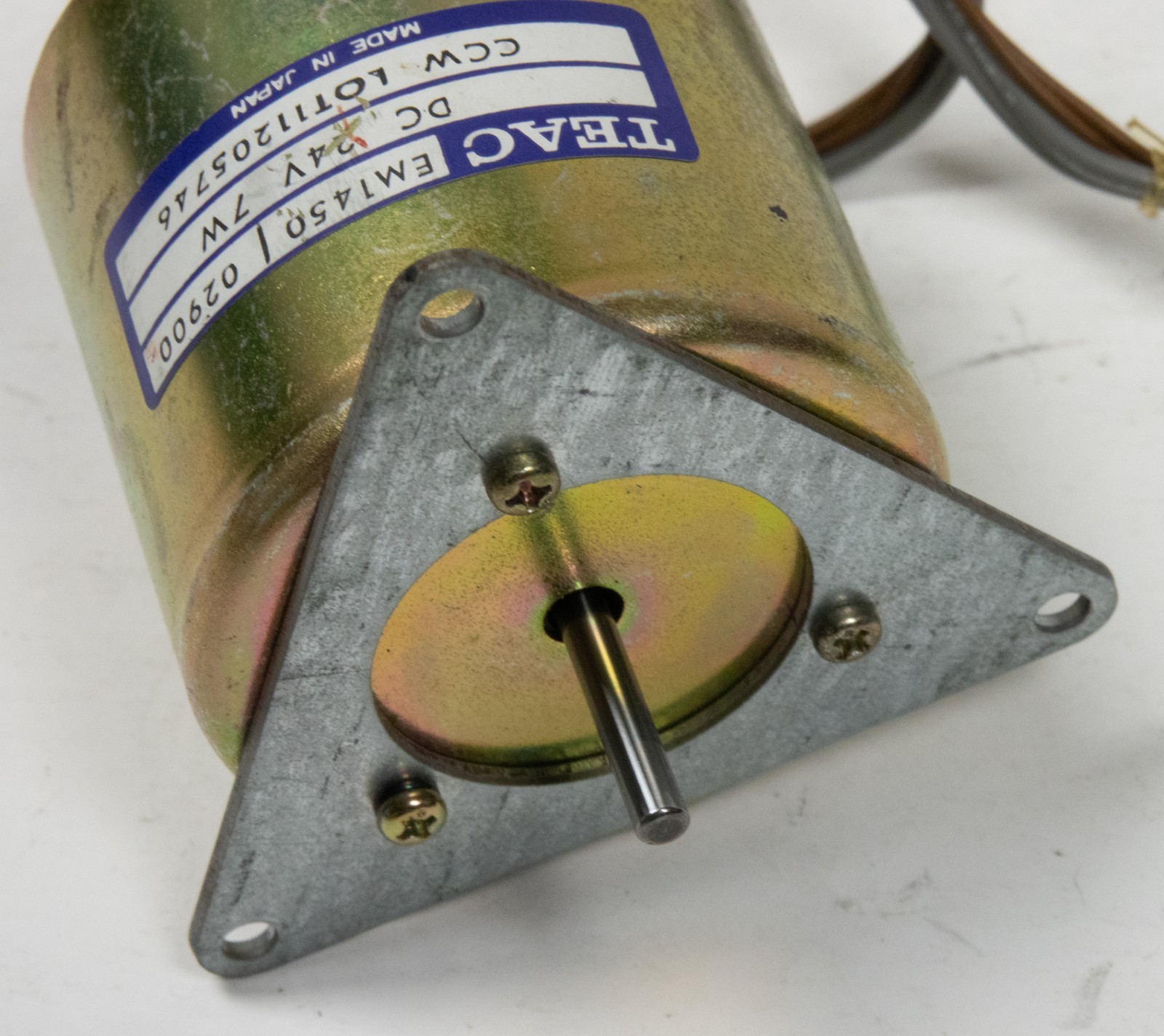 TEAC EM1450 (EM1446) Capstan Motor X-10 X-2000M 22-2 32 34 X-LOW WEAR SERVICED