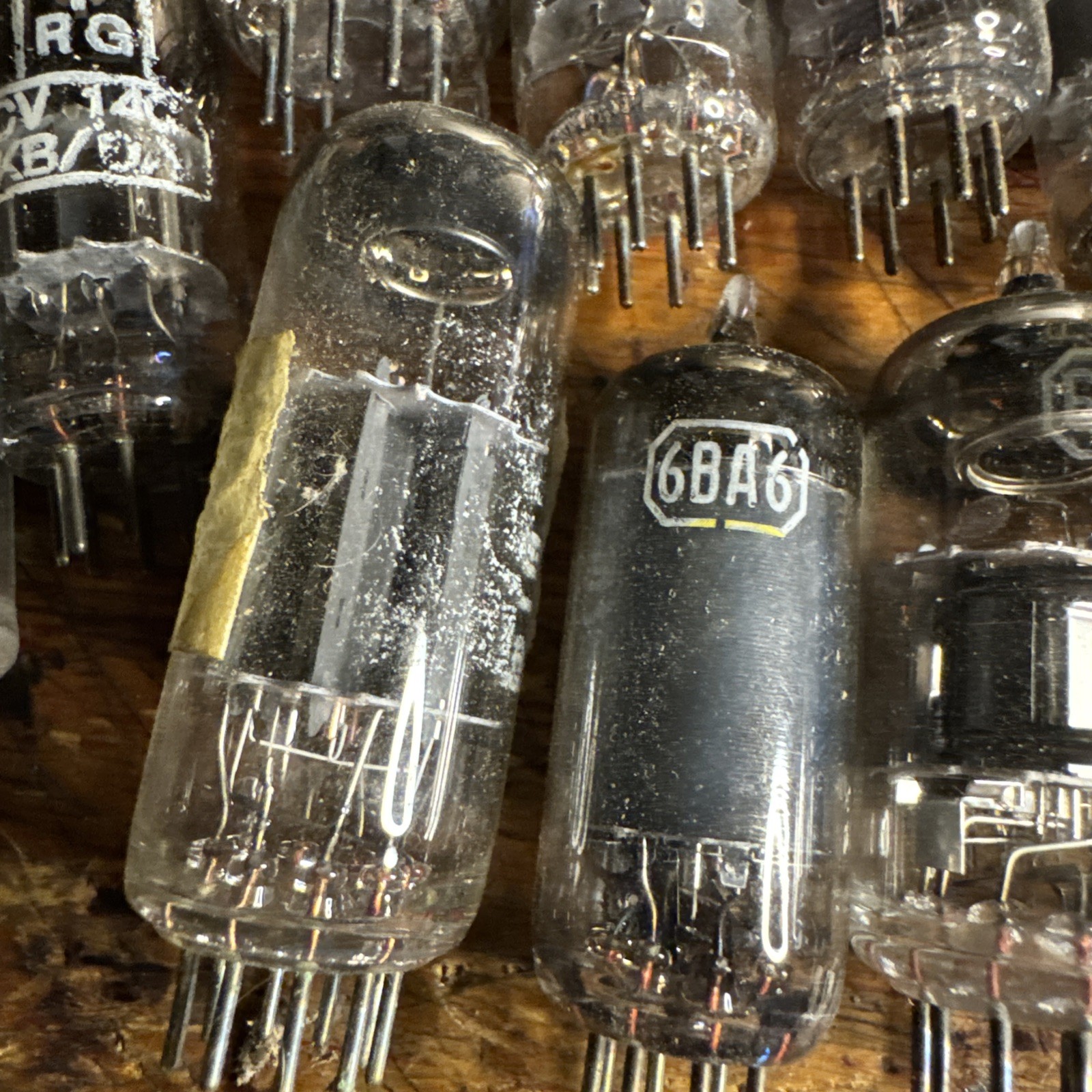 Vintage Vacuum Tube Lot – 40+ Tubes – RCA, Sylvania, Mullard, GE, Brimar SomeRar