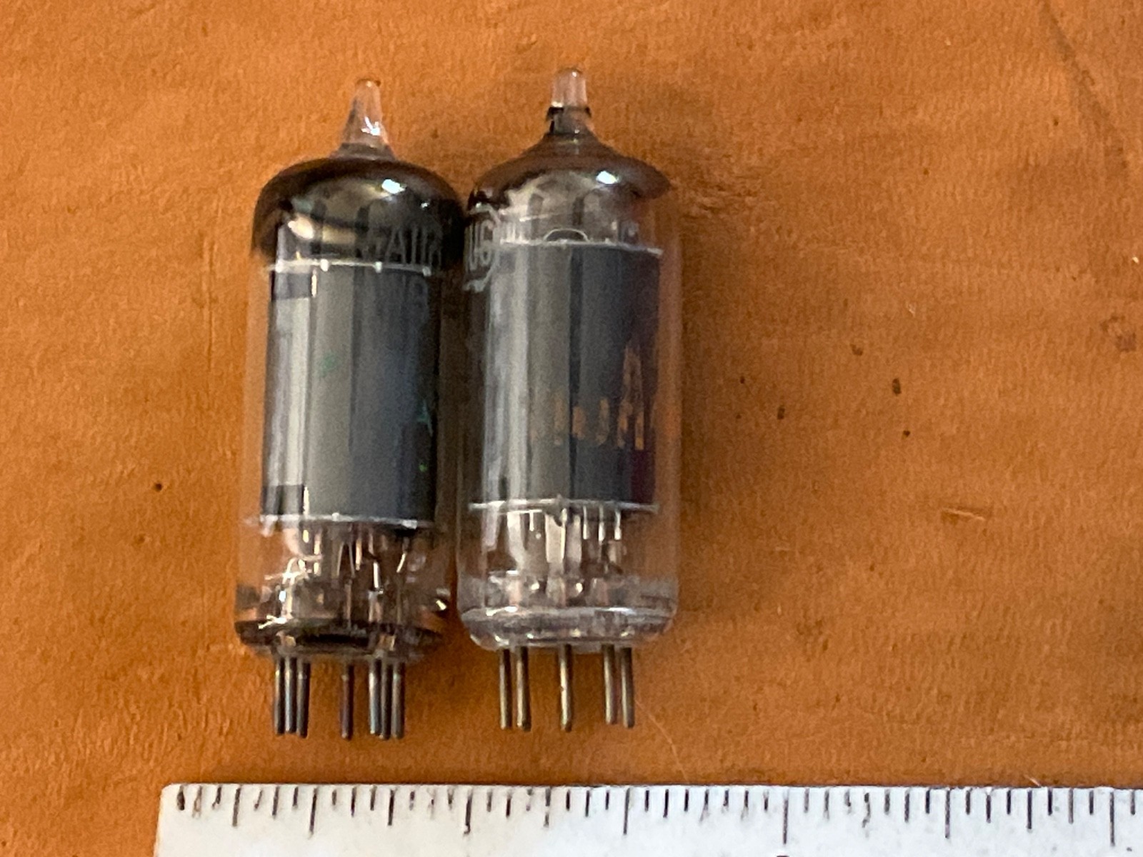 Vintage Vacuum Tubes 6AU6 Lot of 6 various brands Untested