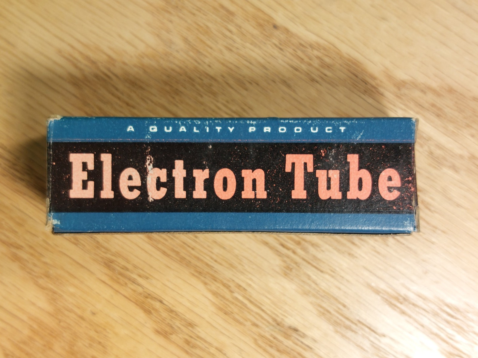 Single Telefunken (IEC Mullard lbl) 6211 Gold Pin NOS NIB Vacuum Tube