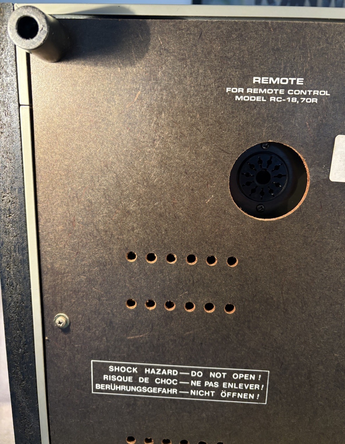 Akai GX-266 II Open Reel Tape Deck Recorder With Akai Reel For Parts Or Repair