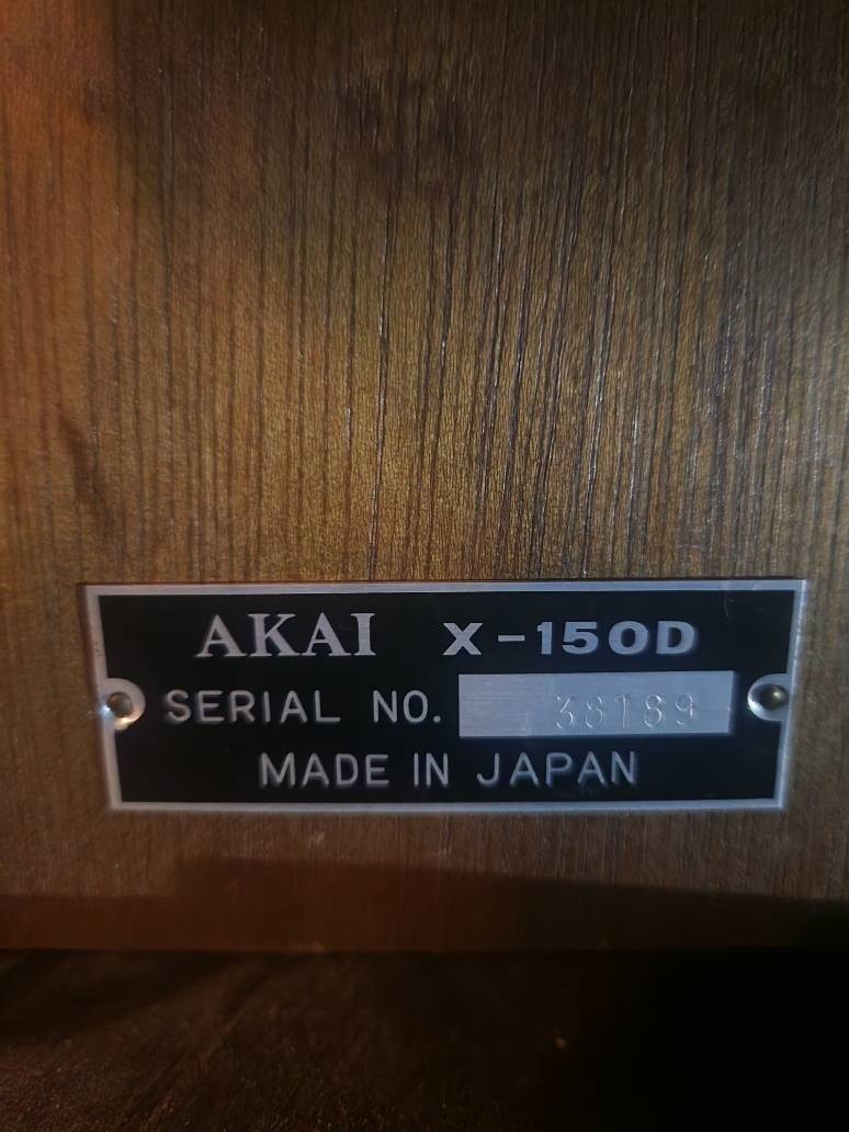 Akai X-150D Solid State Reel-to-Reel Tape Recorder Custom Deck (1968)