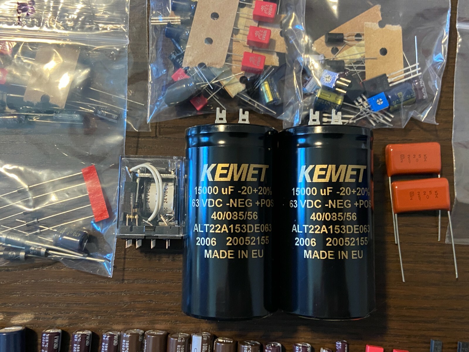Pioneer SX-750 Complete Rebuild Kit High-Quality Receiver Recap Caps Transistors