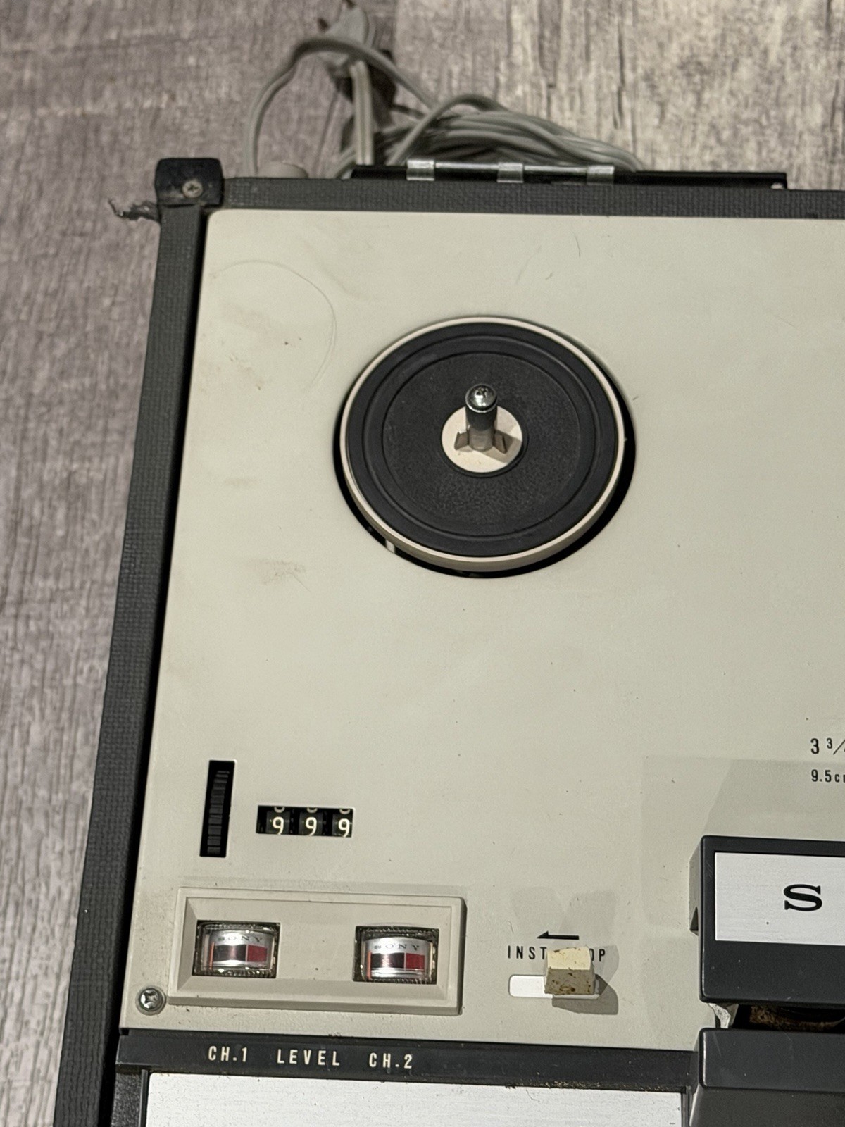 RARE VINTAGE Sony TC-200 Reel-To-Reel Tape Recorder-TESTED