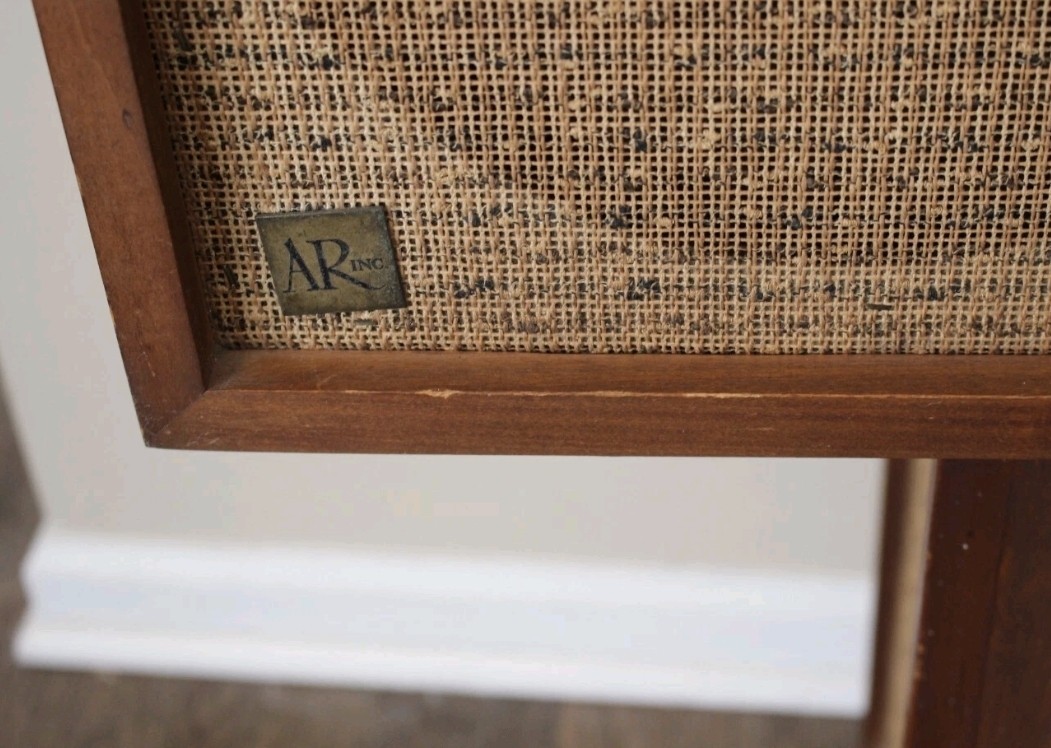 Acoustic Research AR2a Unfinished Pine Cabinets Perfect Working Condition