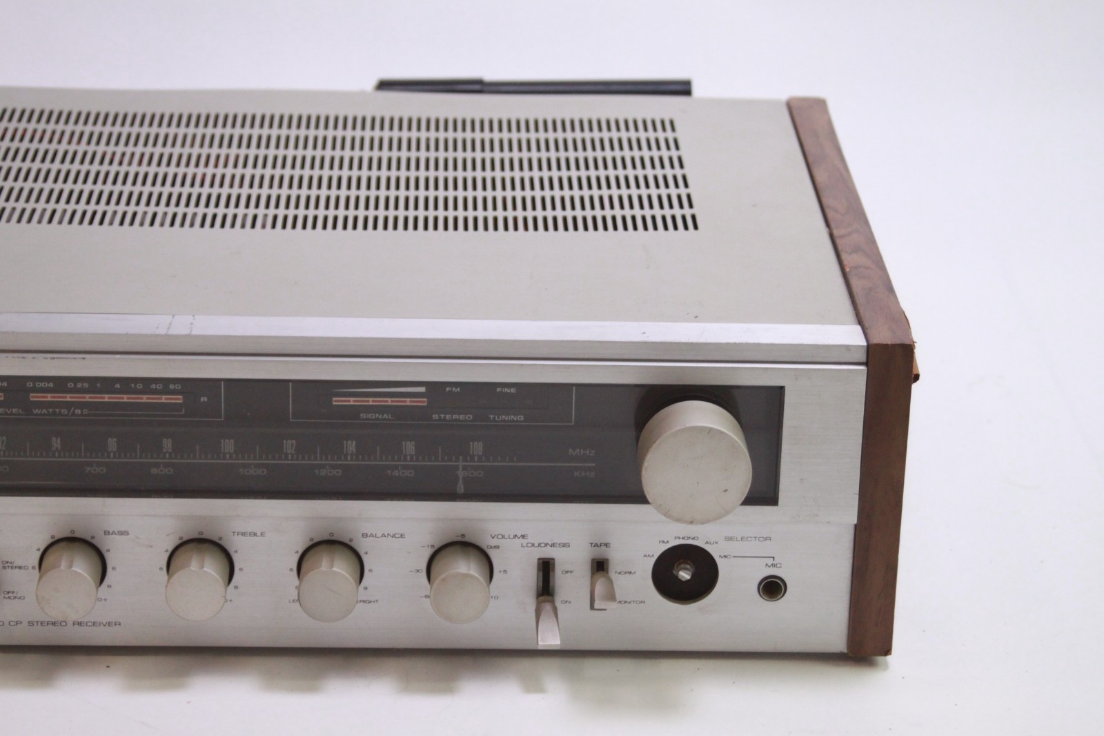 Vintage Sherwood S-8300 CP 30W AM/FM Stereo Receiver 1980s READ