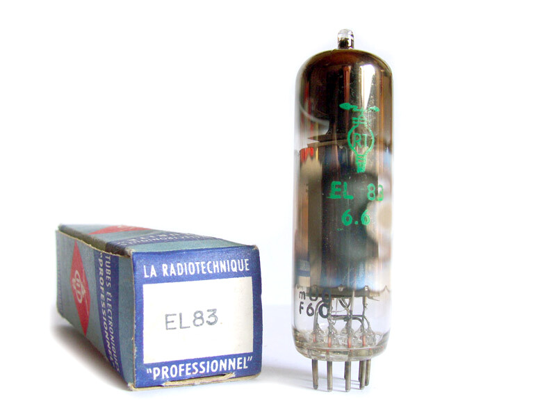 EL83/6CK6 RT NOS FRANCE Tube Röhre Lampe TSF Valve Valvula Valvola 진공관 真空管 电子管