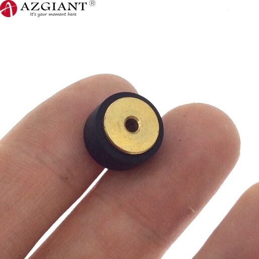 2pcs 11*8*2mm Bronze Hub Pinch Roller Radio Roller Belt Pulley for Akai Sony