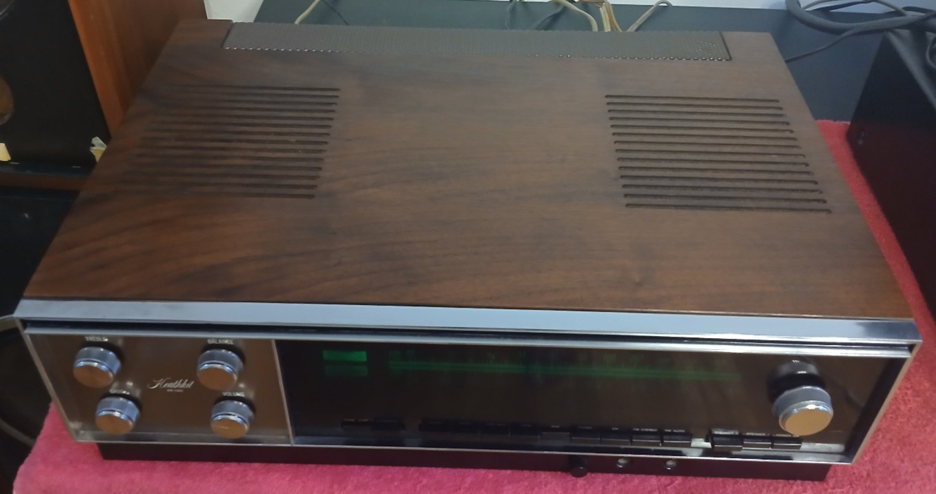 VINTAGE HEATHKIT AR-1500 AM/FM STEREO RECEIVER-THE FLAGSHIP-MINT-WORKS-SEE VIDEO