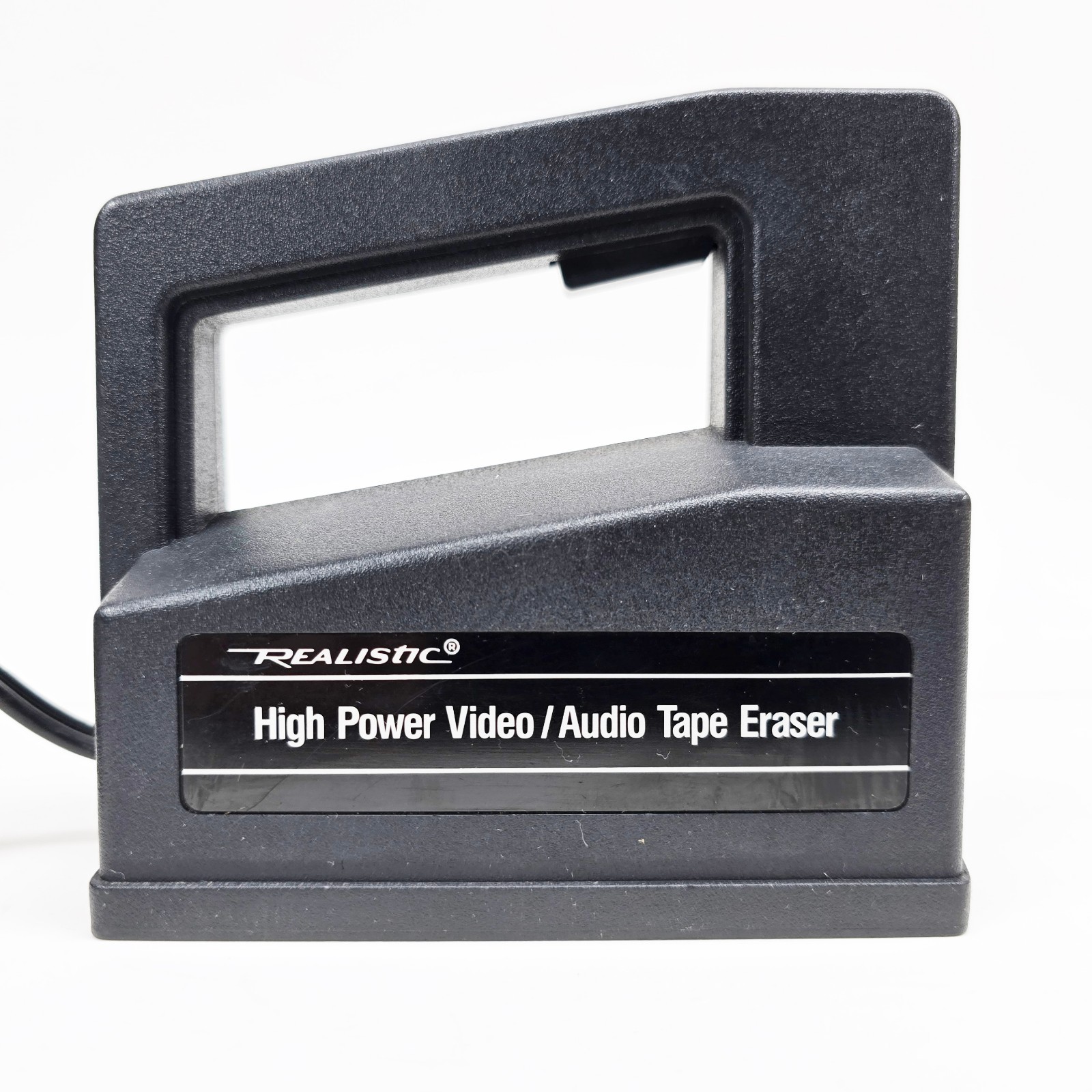 Realistic High-Power Video/Audio Tape Eraser Cat. No. 44-233A 120V 60 Hz AC