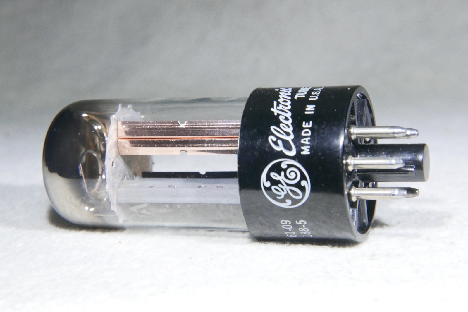 NOS/NIB GE GZ34/5AR4 O-Getter Rectifier Vacuum Tube Made in USA 1961