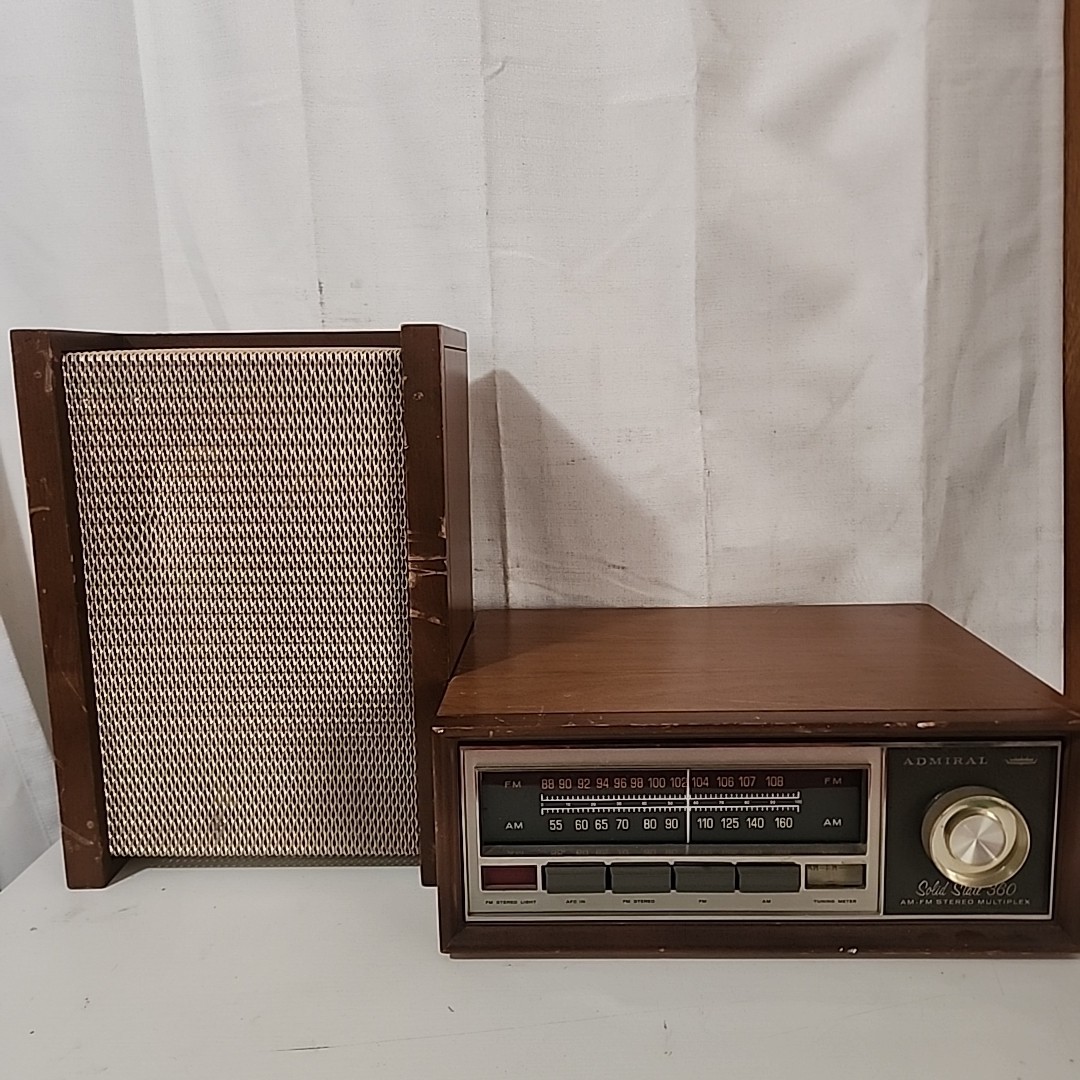 SUPER RARE 1960’S ADMIRAL TM441 STEREO TUNER PS461 POWER SUPPLY/AMPLIFIER