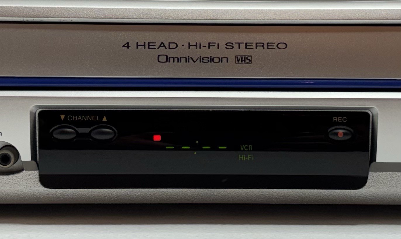 Panasonic PV-V4603S Omnivision 4-Head Hi-Fi Stereo VHS VCR Tested Cleaned