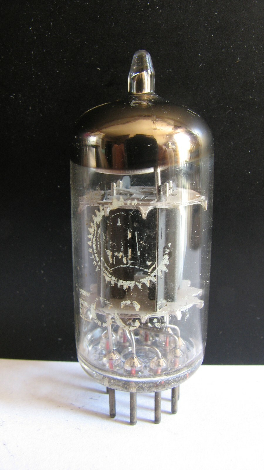 1963 Amperex/Valvo 12AX7 ECC83 (12AX7A)Tube-Hickok TV7B tests@ 49/50, min: 32/32