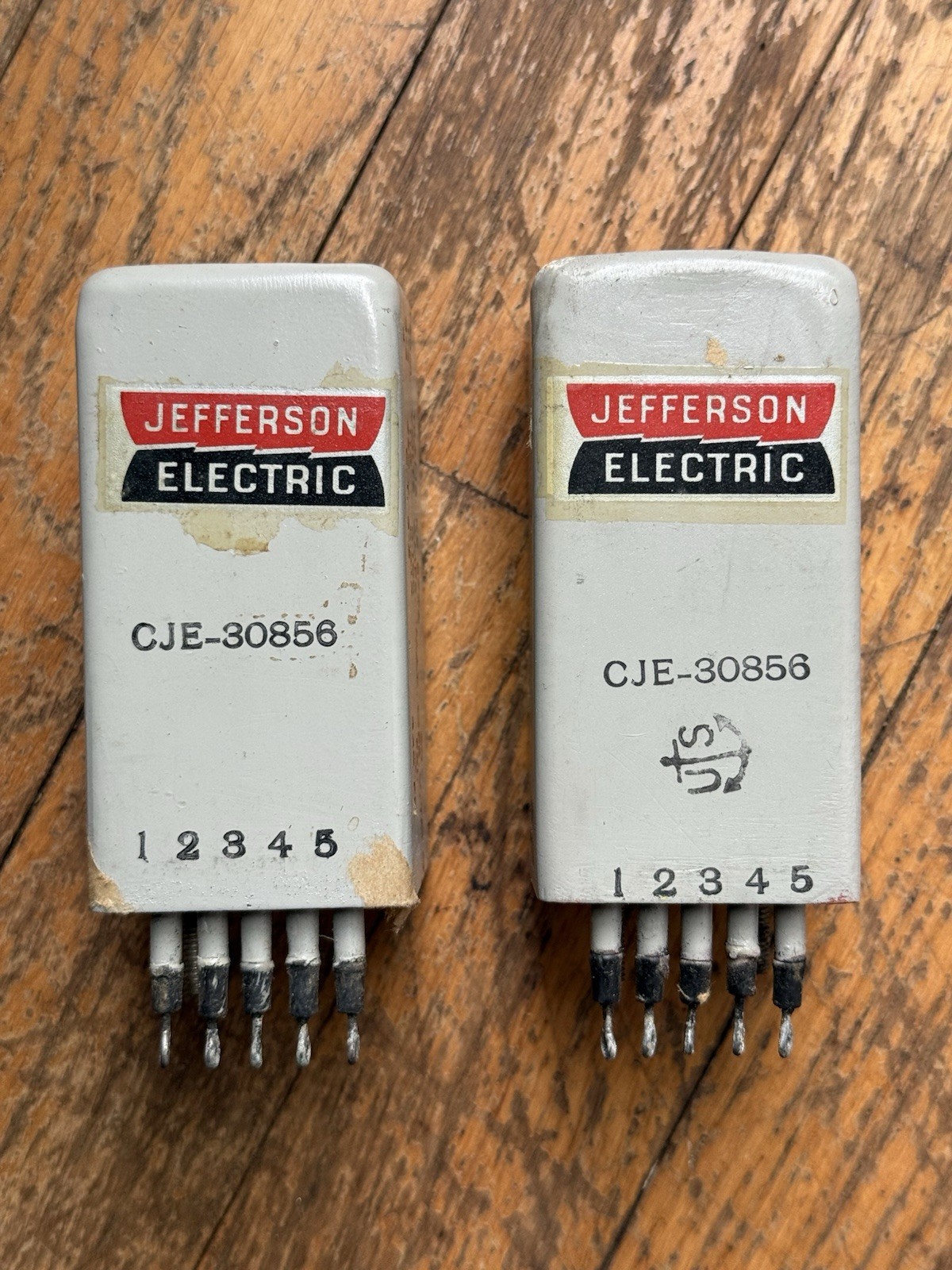 NOS Pair Western Electric KS-8776 Branded Jefferson Electric power transformer