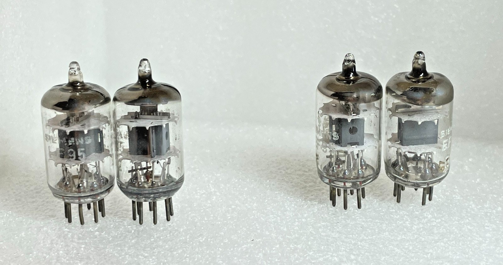 2 tubes Siemens Halske 5654 EF95 6AK5W 6J1P LITTLE DOT FX AUDIO matched pair