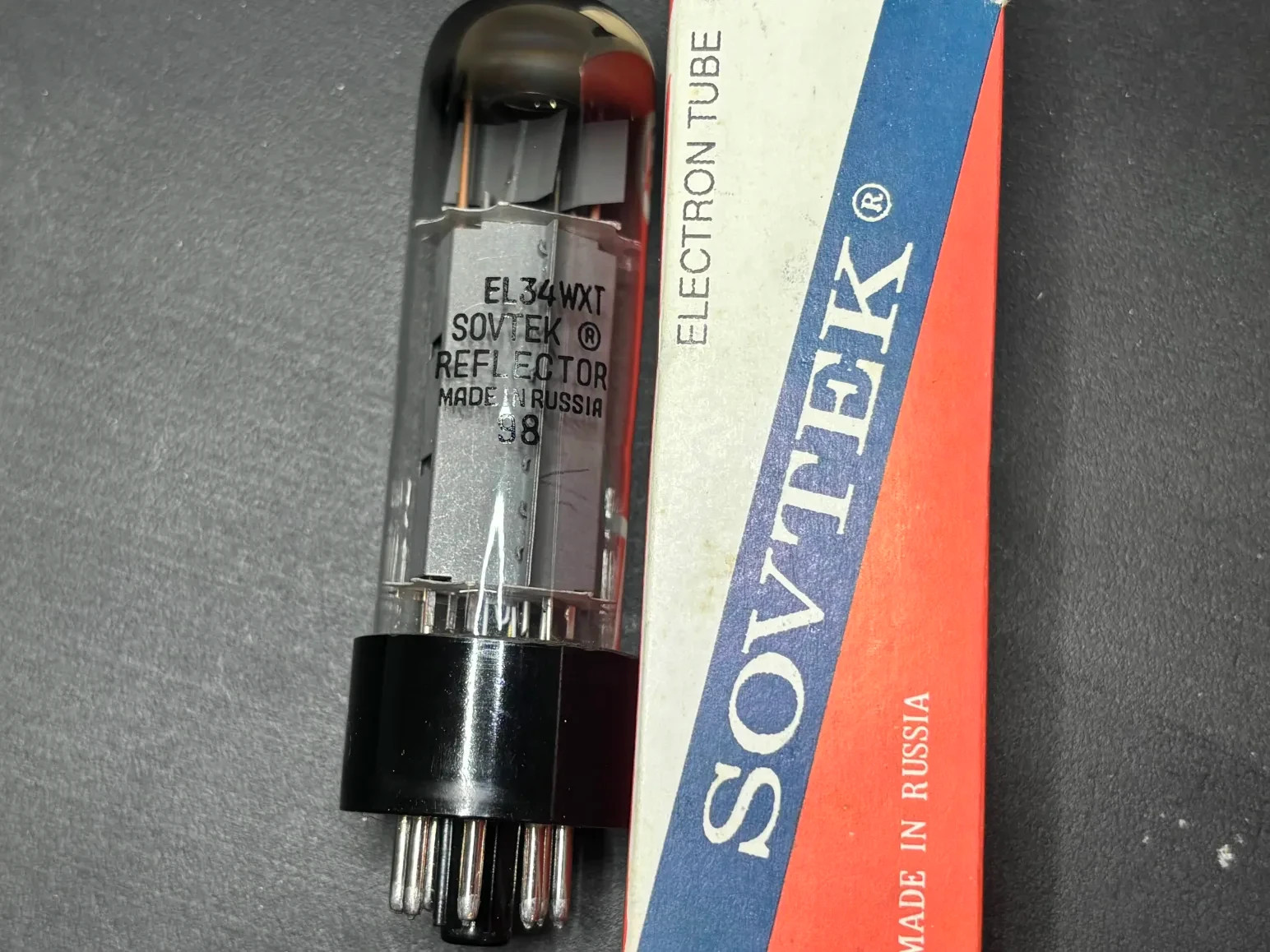 Sovtek EL34 Vintage Vacuum Tube Tested NOS Quality w/ Original Box