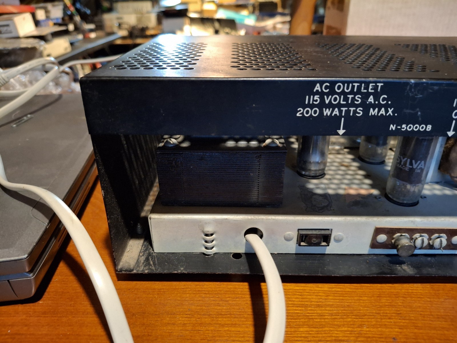 DeWALD High Fidelity Mono Integrated Vacuum TUBE Amp Amplifier WORKS EL84 6BQ5