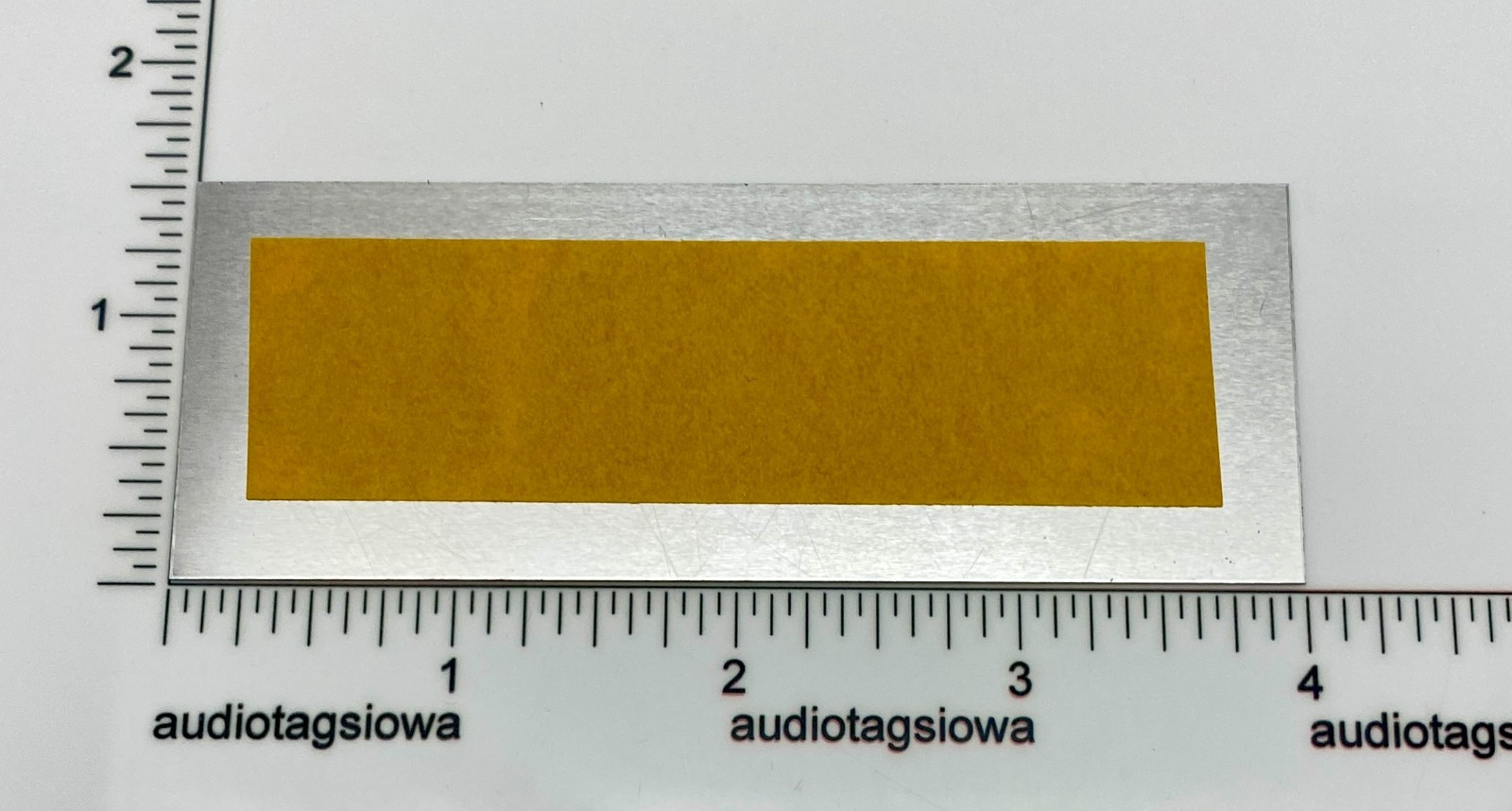 Phase Linear Model 400 Series Two Face Plate Logo Custom Aluminum Self Stick