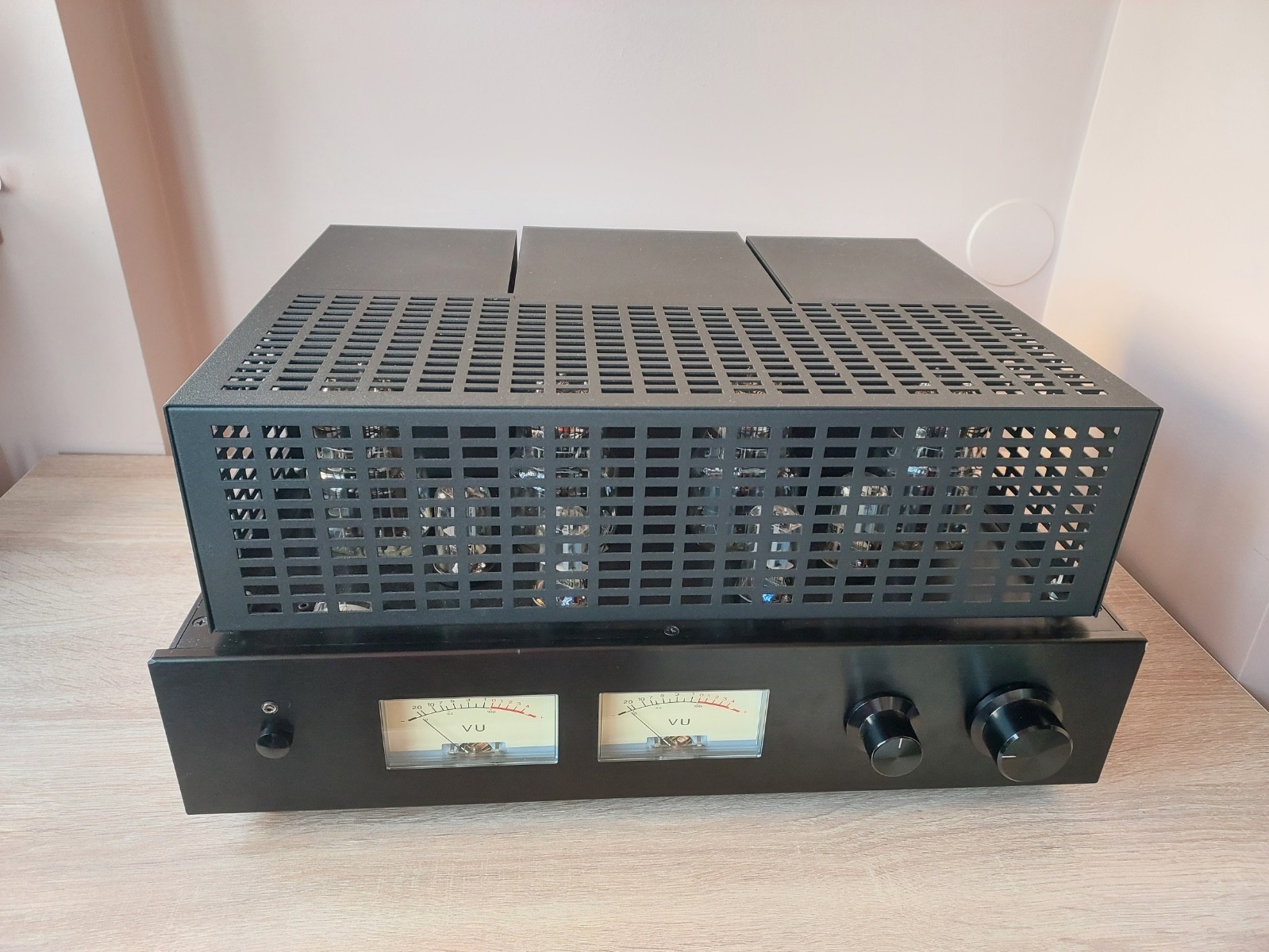Custom Handcrafted 6C33C 6S33S Push-Pull Tube Amplifier Class A 2x12W High-End