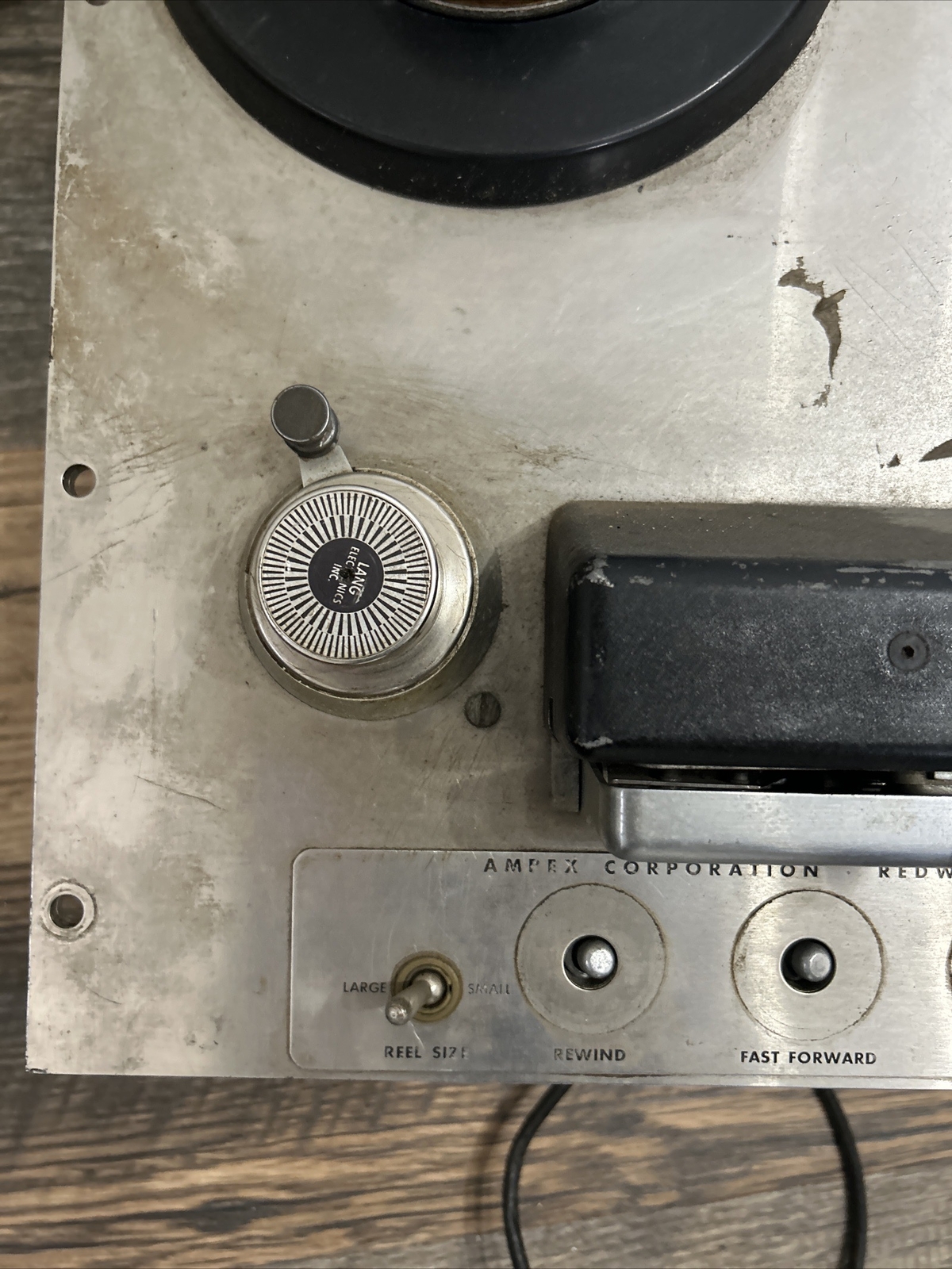Ampex 350 C Magnetic Tape Recorder Reel To Reel Vintage