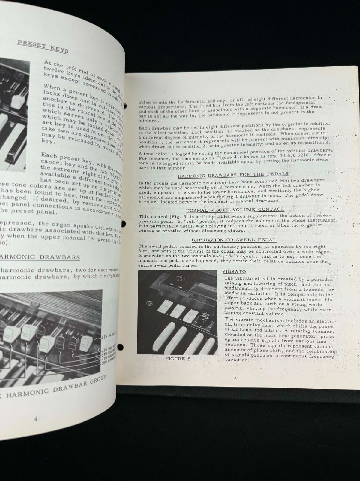 Hammond Organ A-100 Original Owners Manual Service Information Schematics Book