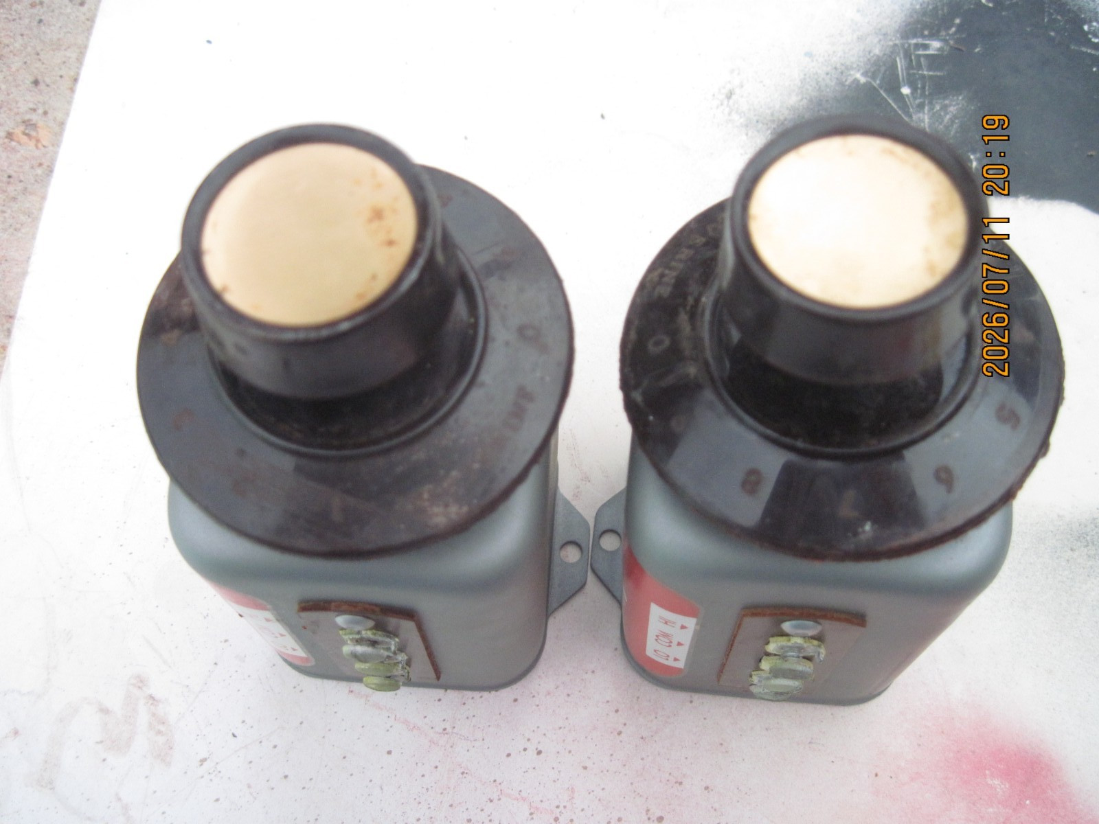 ELECTRO-VOICE PAIR of WOLVERINE MODEL CR-35 3500 HZ CROSS-OVERS 8 OHMS