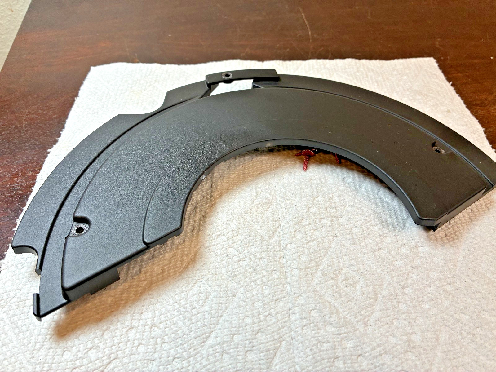 Technics Turntable Half Moon Motor Cover Only, SL-Q303 Replacement Part