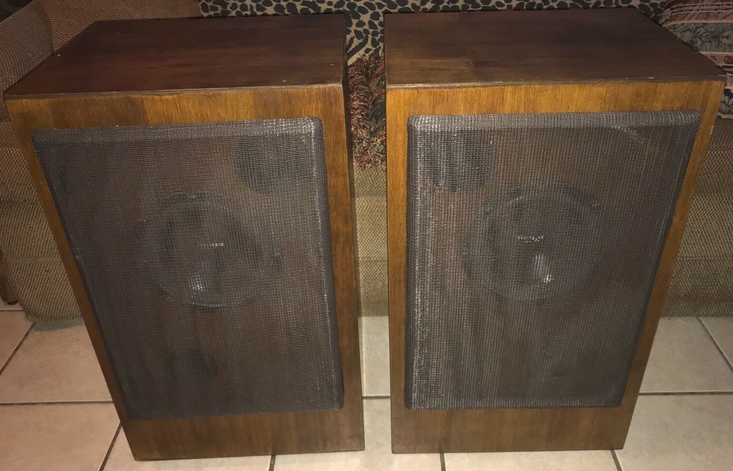 Super Rare Pair Of Petras LoudSpeakers Both Look And Sound Great !
