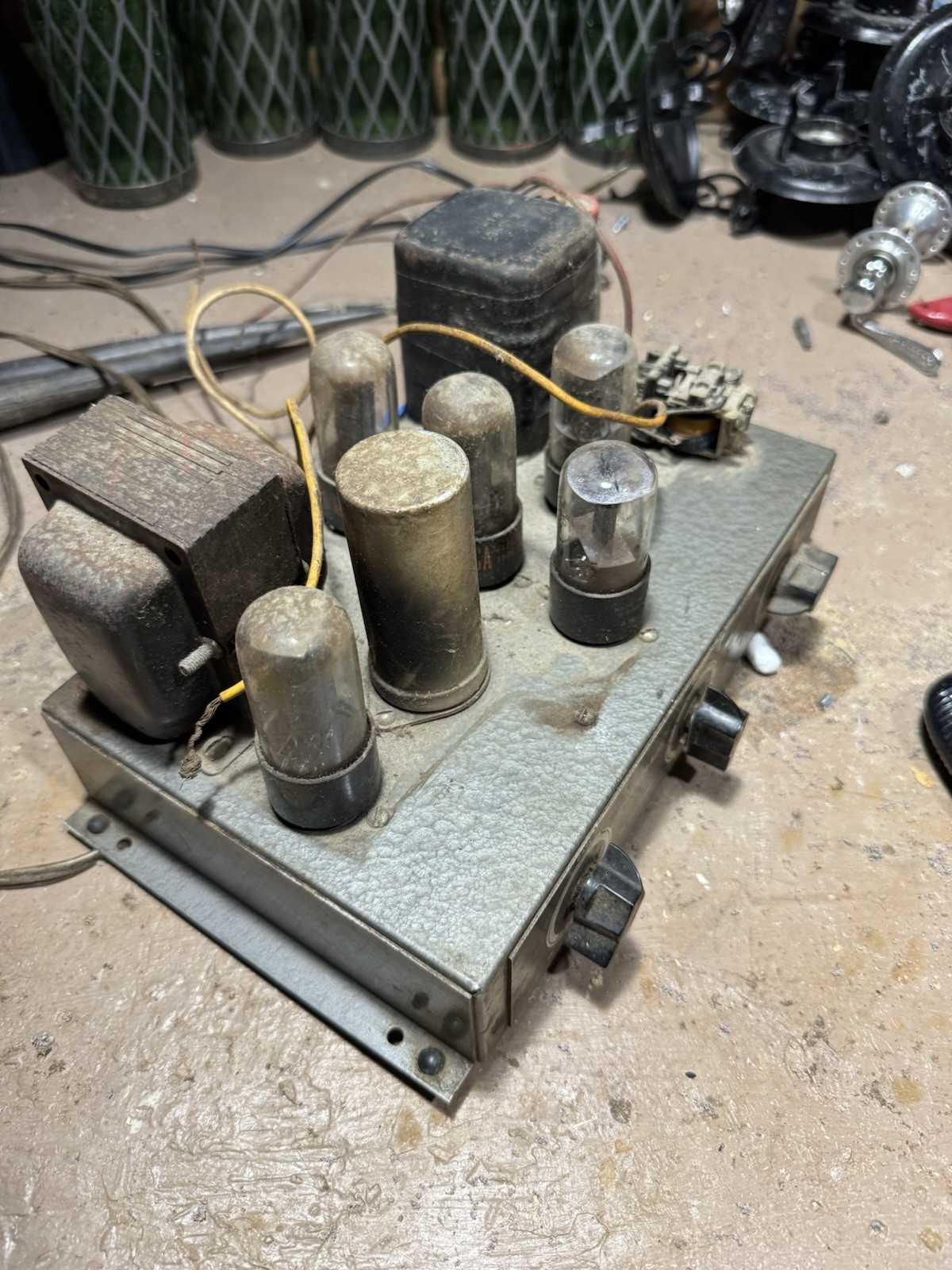 Heathkit Vacuum Tube Amplifier Parts- Untested